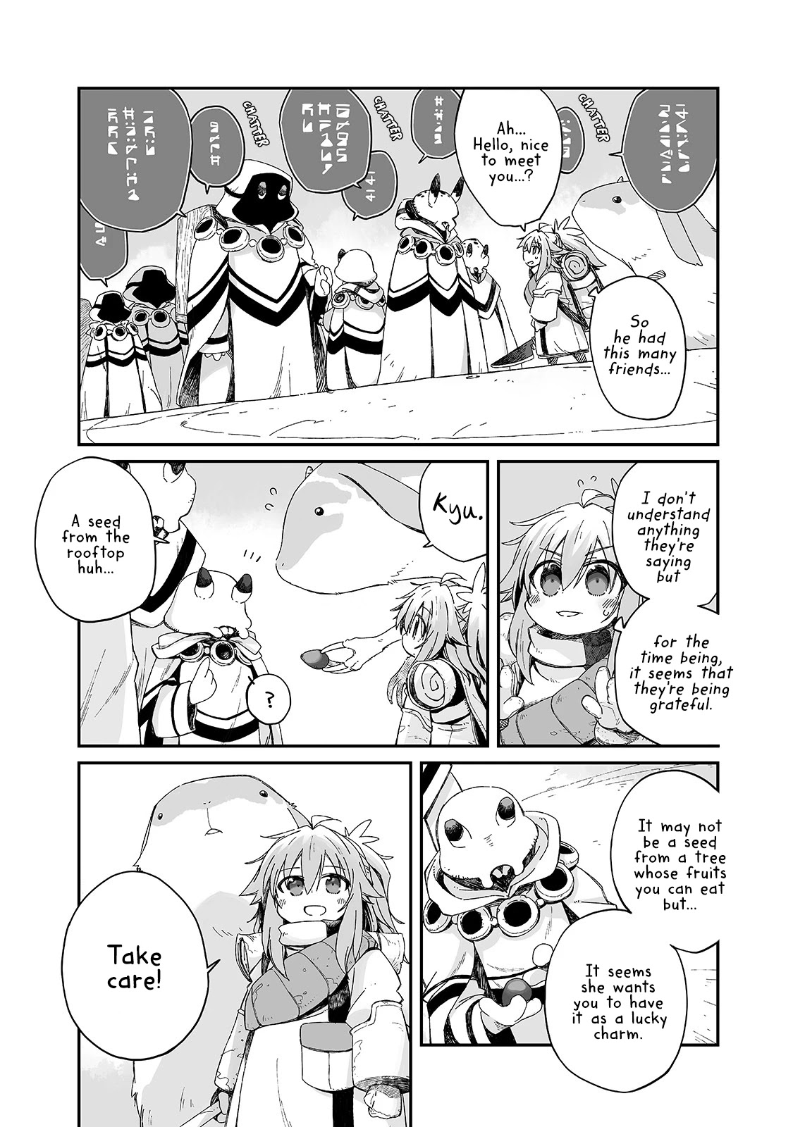 Even If the World is Over it's Fun to Live Chapter 4 page 23 - Chapter 4: A Strange Looking Person