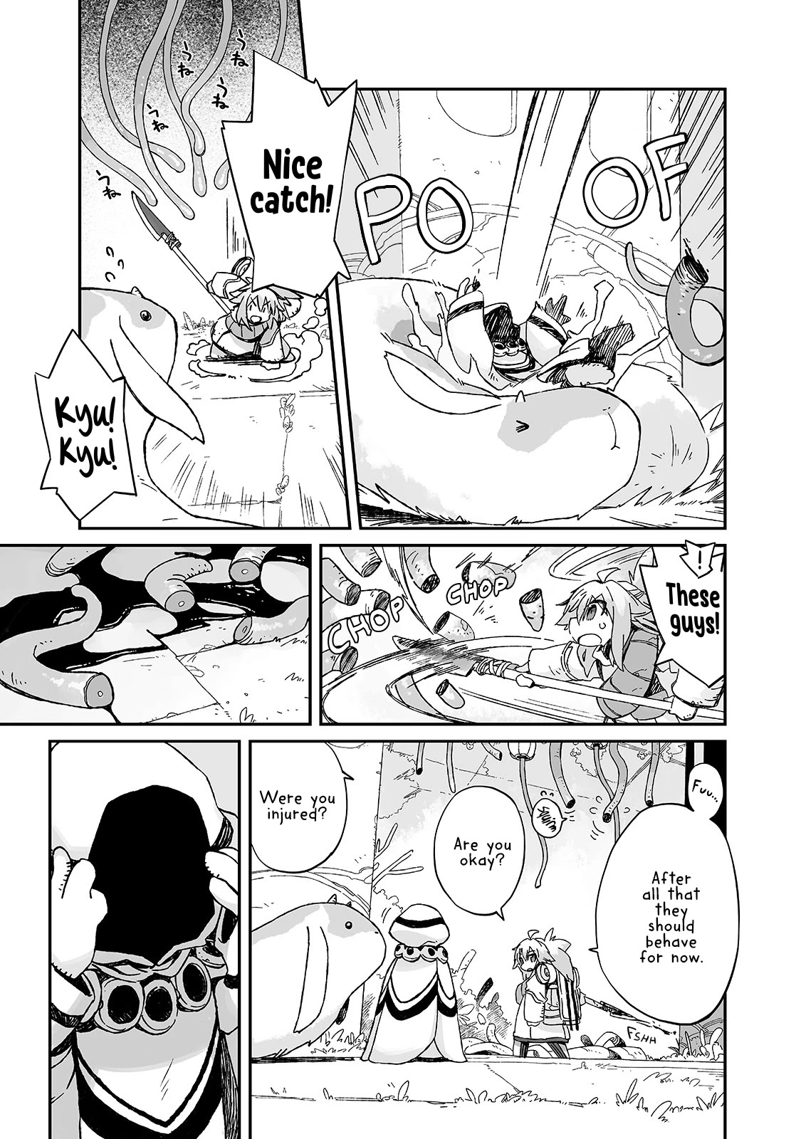Even If the World is Over it's Fun to Live Chapter 4 page 5 - Chapter 4: A Strange Looking Person