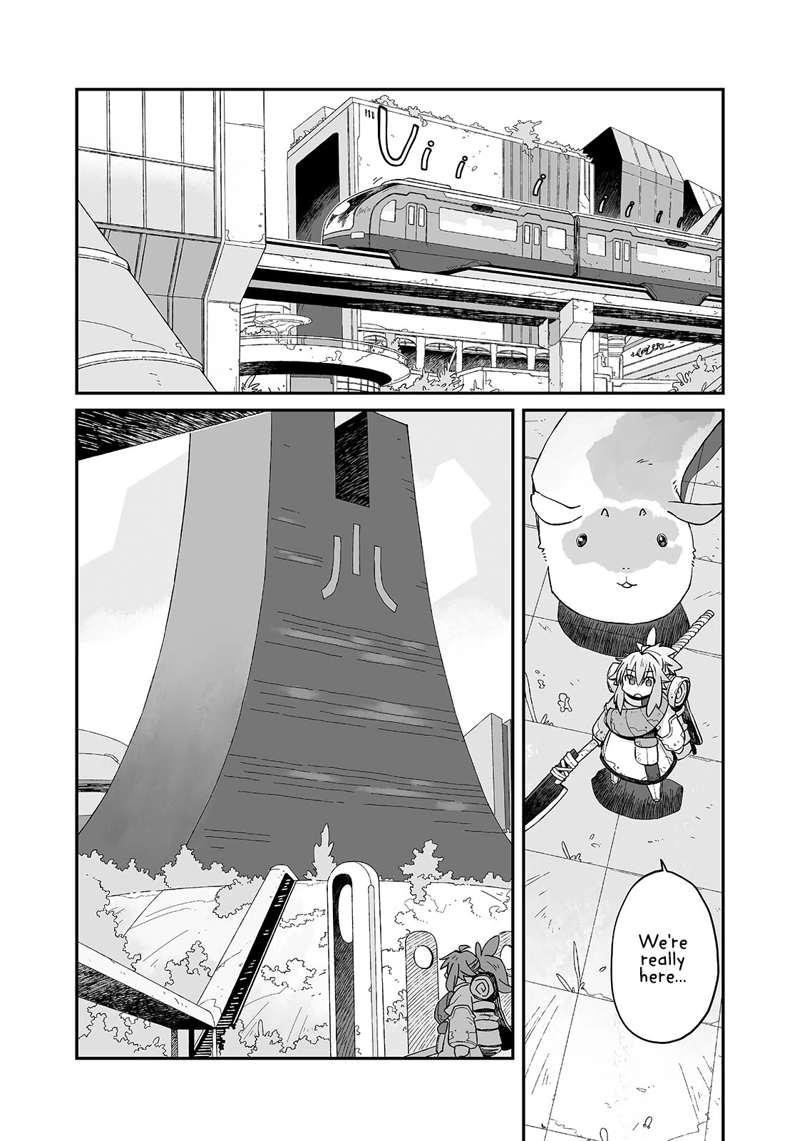 Even If the World is Over it's Fun to Live Chapter 6 page 16 - Chapter 6: There, Where Hope Is