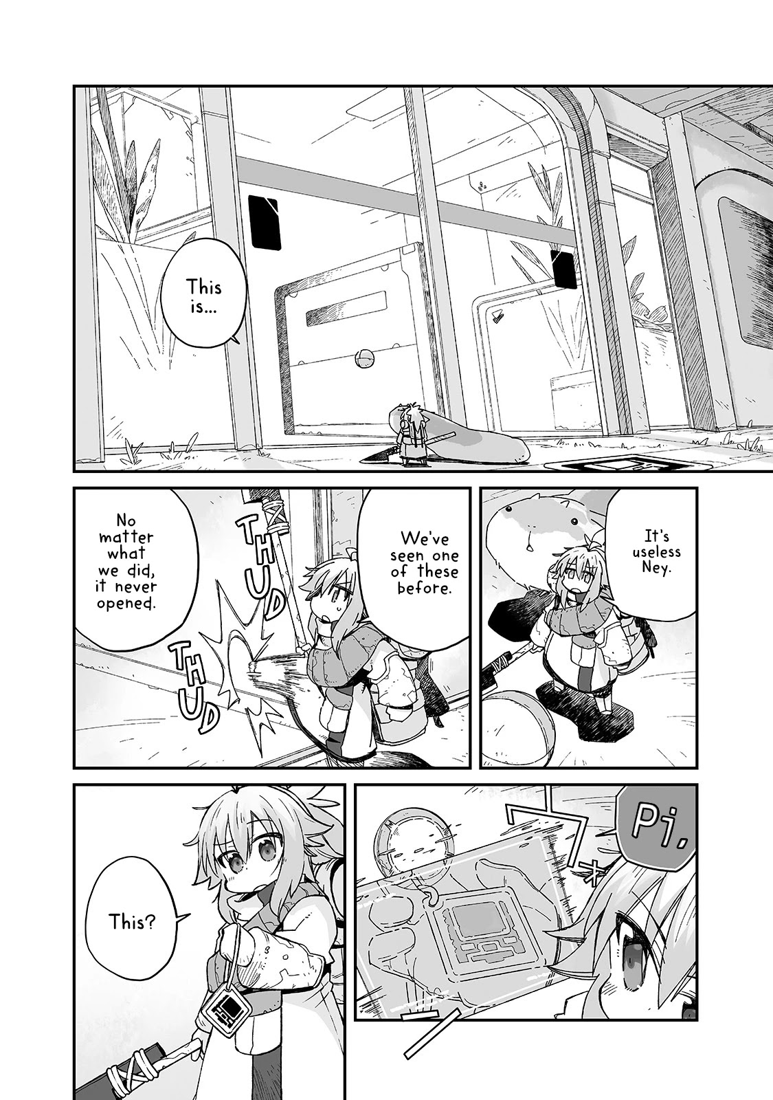 Even If the World is Over it's Fun to Live Chapter 6 page 4 - Chapter 6: There, Where Hope Is