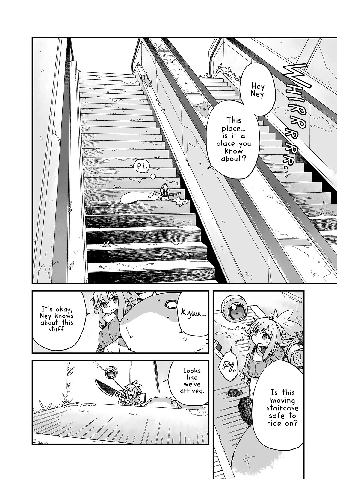 Even If the World is Over it's Fun to Live Chapter 6 page 8 - Chapter 6: There, Where Hope Is