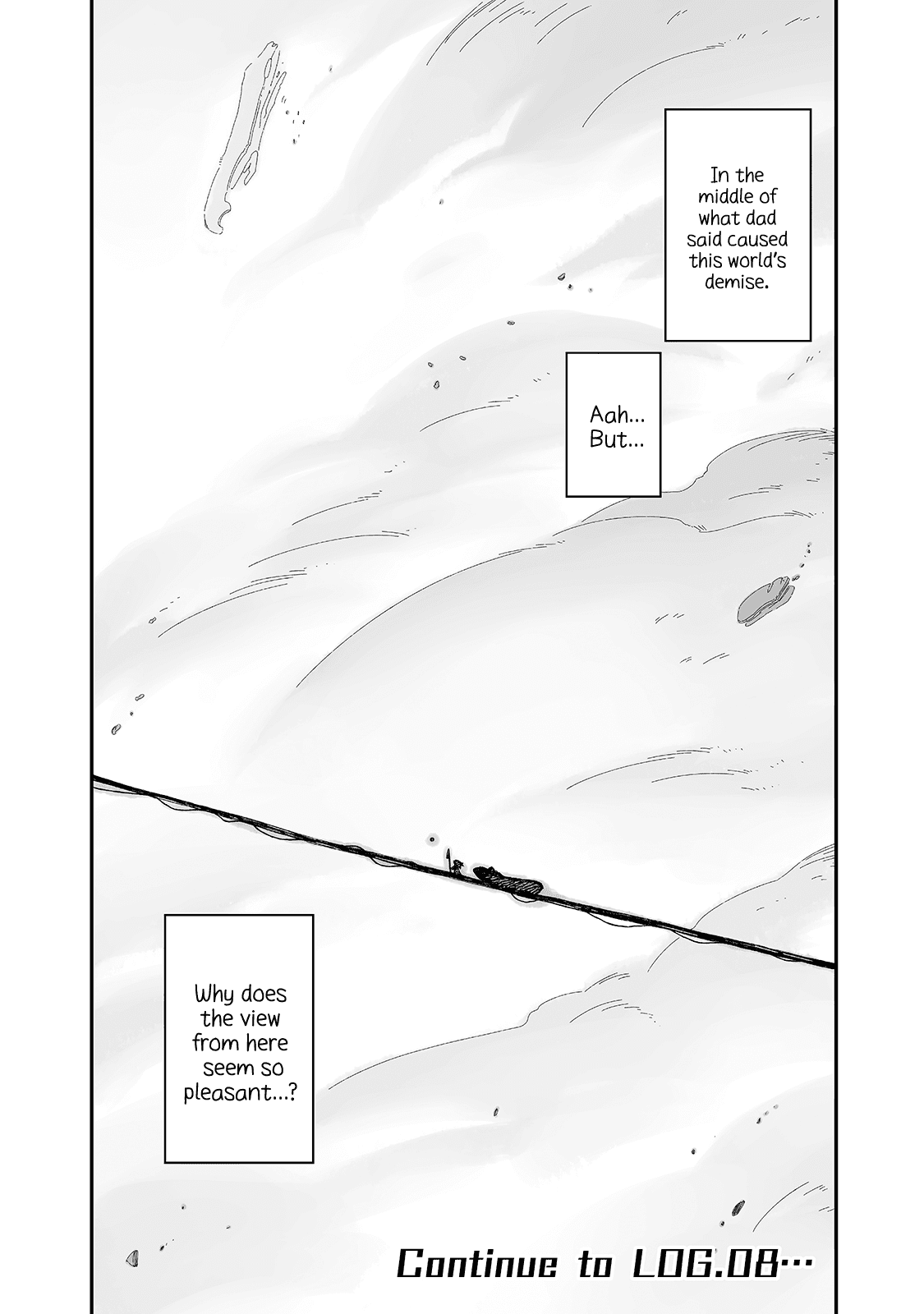 Even If the World is Over it's Fun to Live Chapter 7.5 page 6 - Chapter 7.5: The Journey Goes On