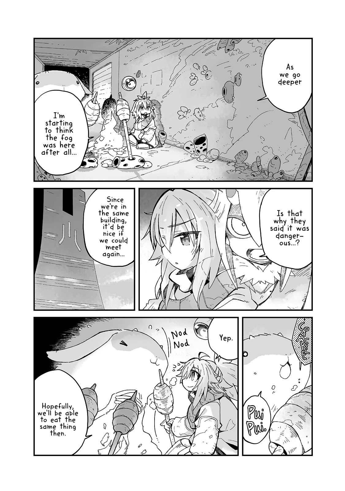 Even If the World is Over it's Fun to Live Chapter 7 page 9 - Chapter 7: And Then The Fog Came