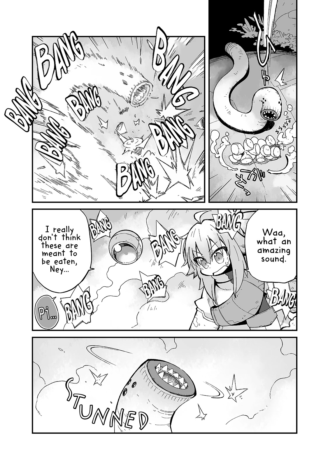 Even If the World is Over it's Fun to Live Chapter 8 page 17 - Chapter 8: A Half Forgotten Sound