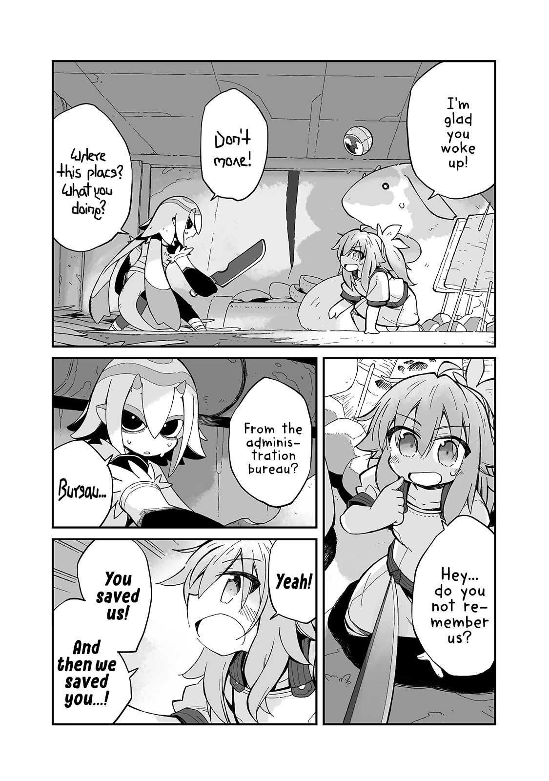 Even If the World is Over it's Fun to Live Chapter 8 page 22 - Chapter 8: A Half Forgotten Sound