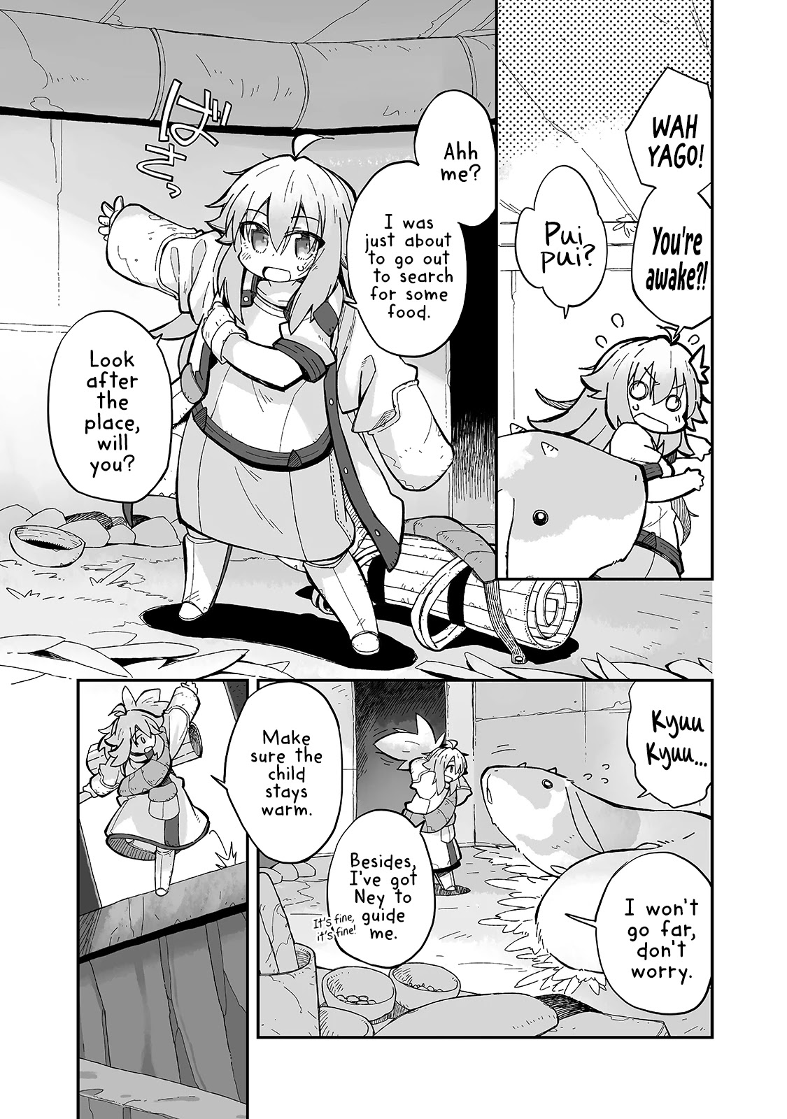 Even If the World is Over it's Fun to Live Chapter 8 page 3 - Chapter 8: A Half Forgotten Sound