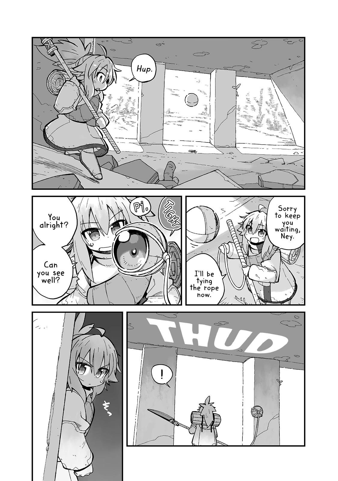Even If the World is Over it's Fun to Live Chapter 8 page 4 - Chapter 8: A Half Forgotten Sound