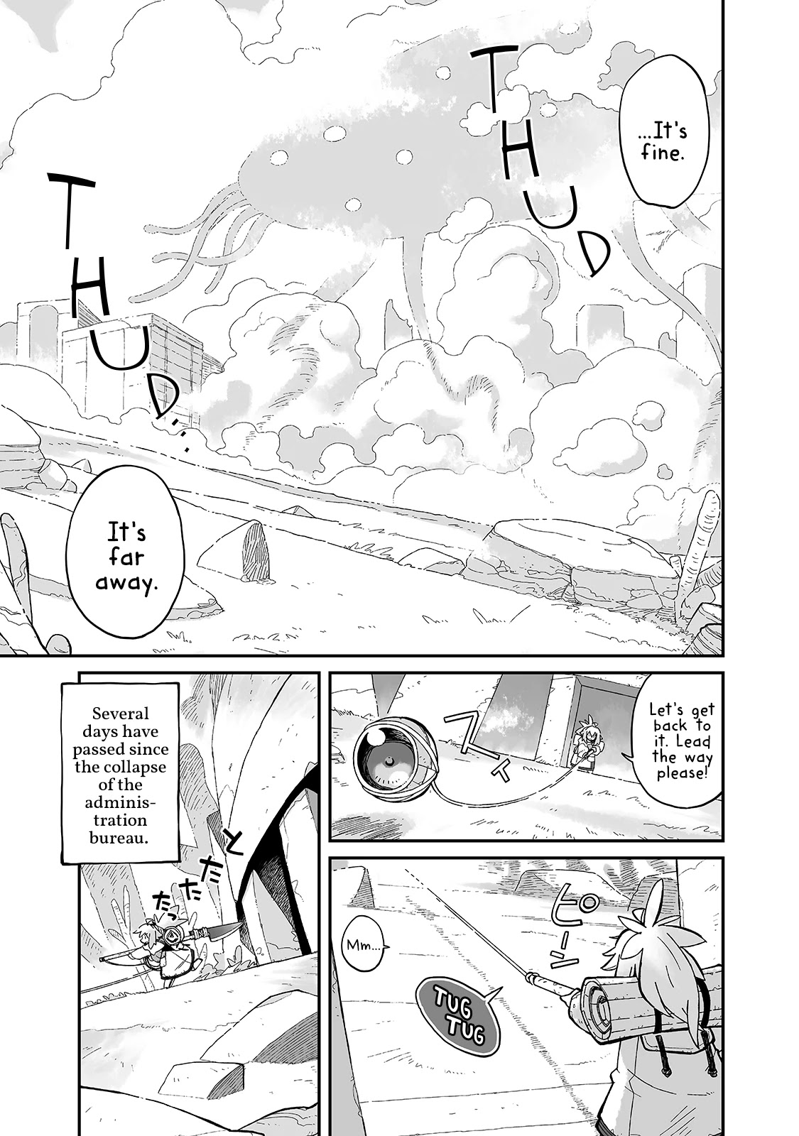 Even If the World is Over it's Fun to Live Chapter 8 page 5 - Chapter 8: A Half Forgotten Sound