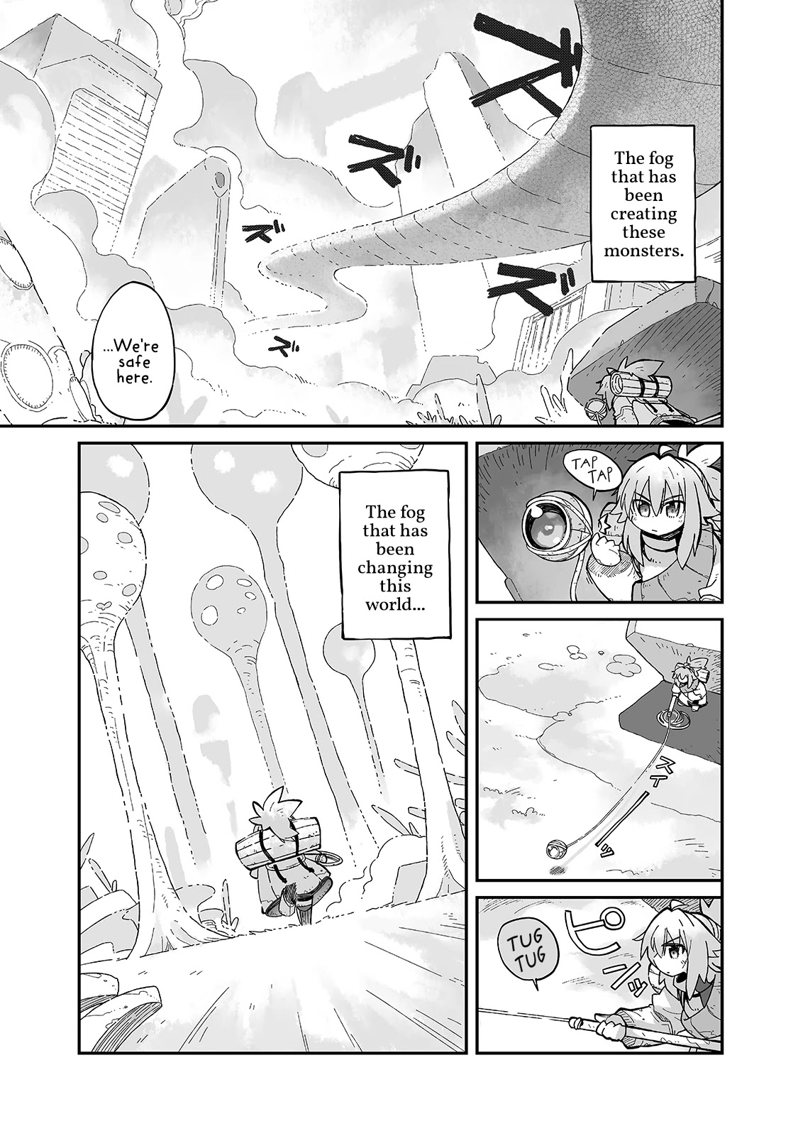 Even If the World is Over it's Fun to Live Chapter 8 page 7 - Chapter 8: A Half Forgotten Sound