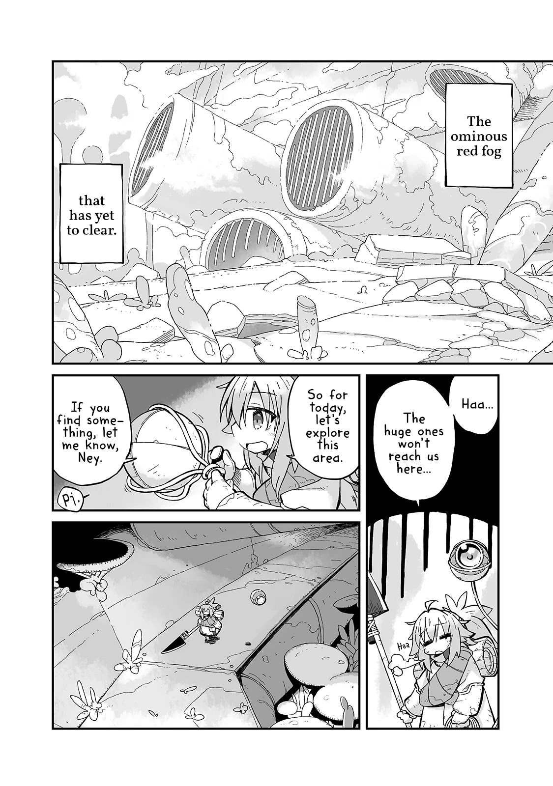 Even If the World is Over it's Fun to Live Chapter 8 page 8 - Chapter 8: A Half Forgotten Sound