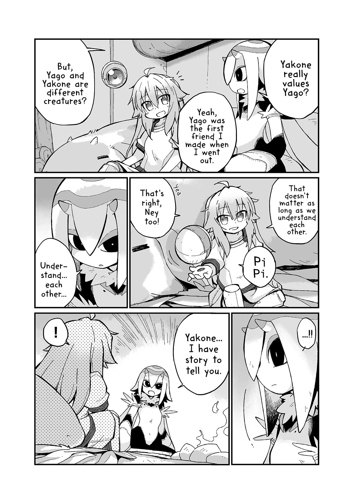 Even If the World is Over it's Fun to Live Chapter 9 page 23 - Chapter 9: Communication Isn't Just About Words