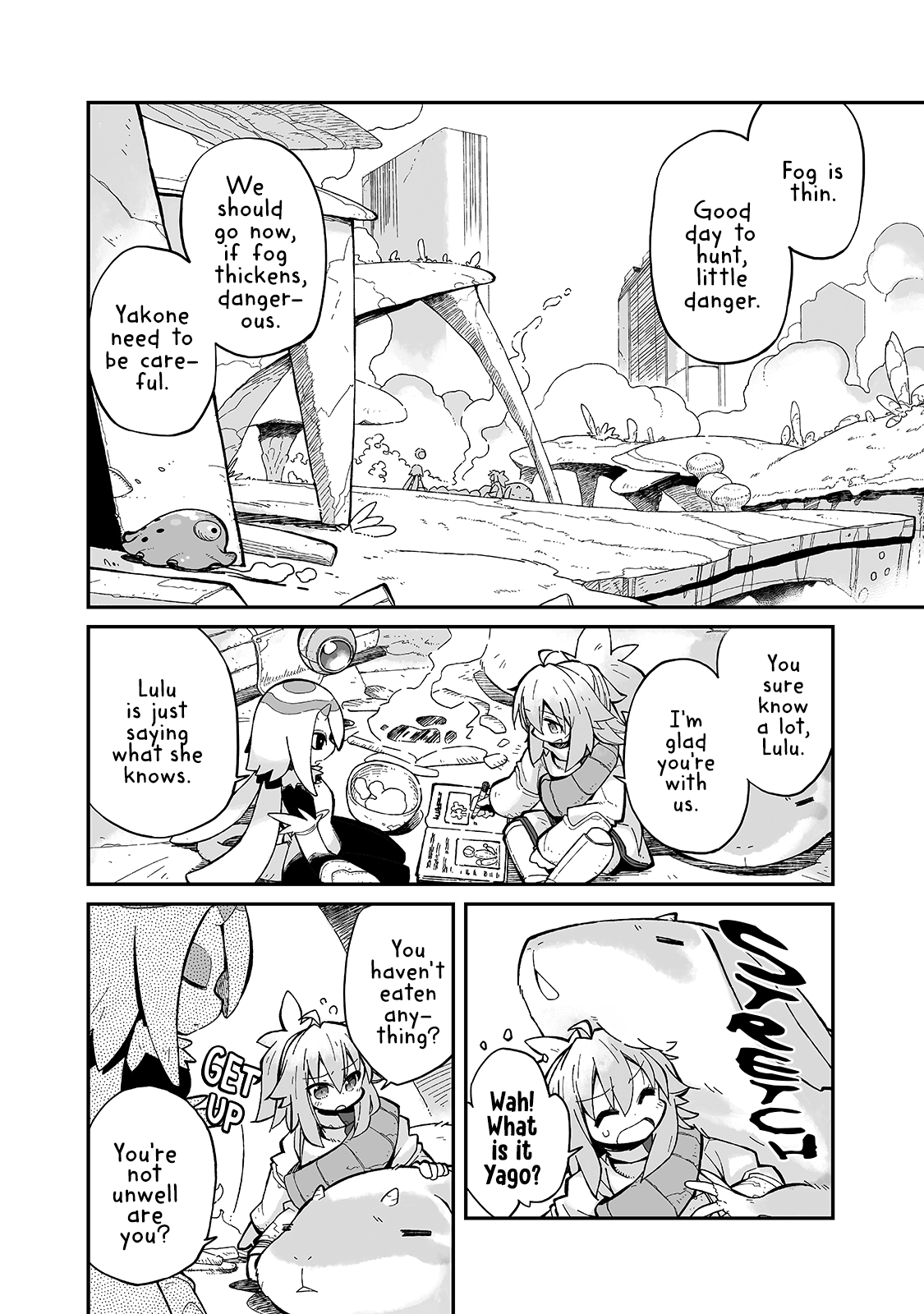 Even If the World is Over it's Fun to Live Chapter 9 page 4 - Chapter 9: Communication Isn't Just About Words
