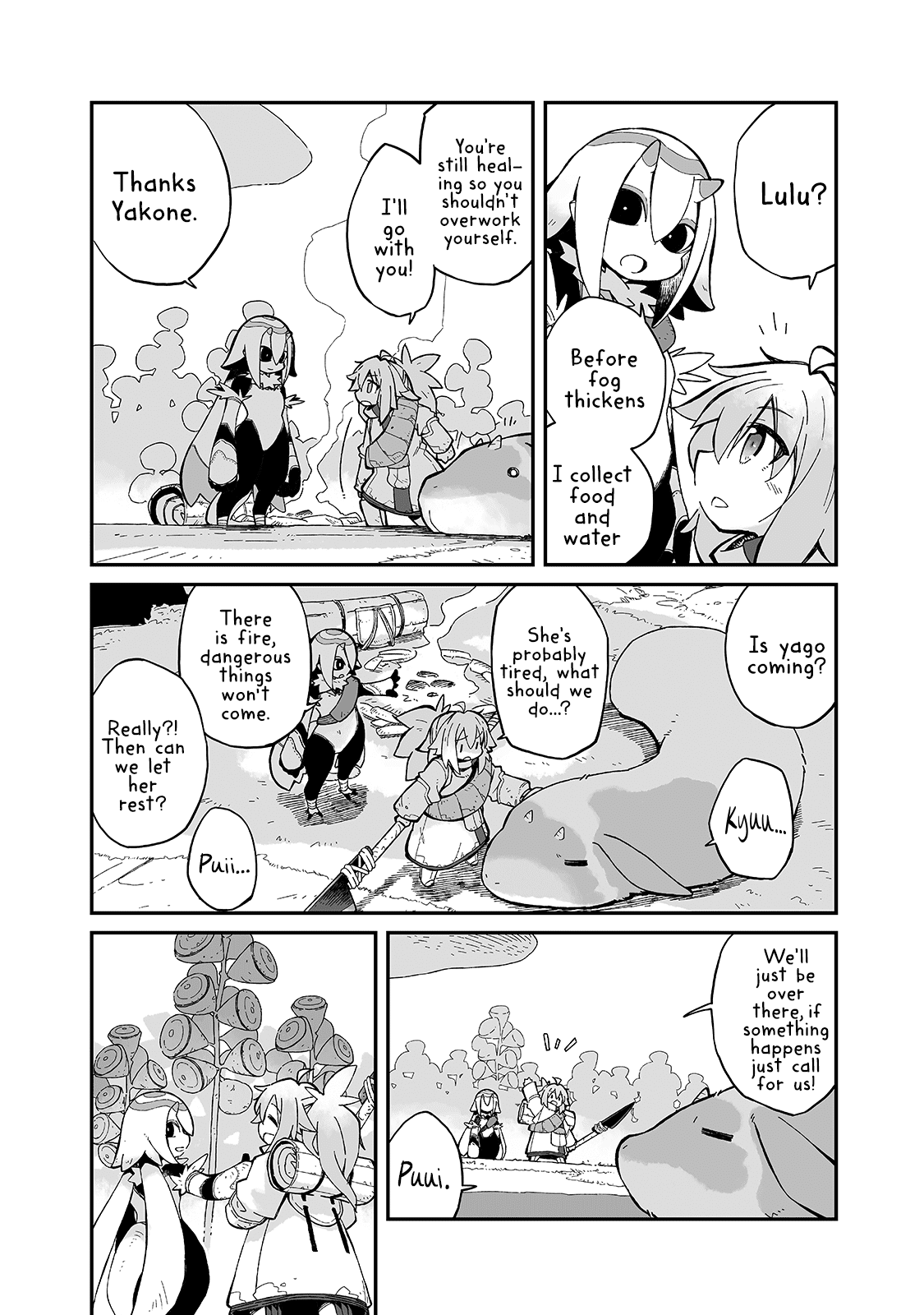 Even If the World is Over it's Fun to Live Chapter 9 page 5 - Chapter 9: Communication Isn't Just About Words
