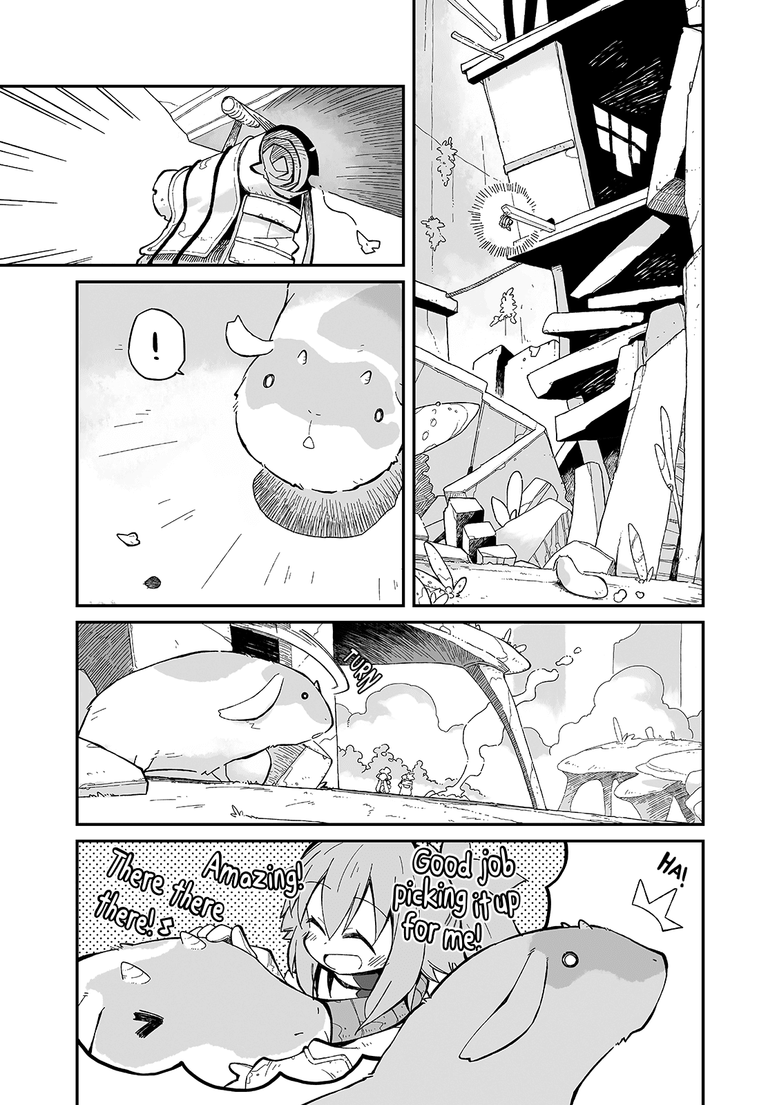 Even If the World is Over it's Fun to Live Chapter 9 page 7 - Chapter 9: Communication Isn't Just About Words