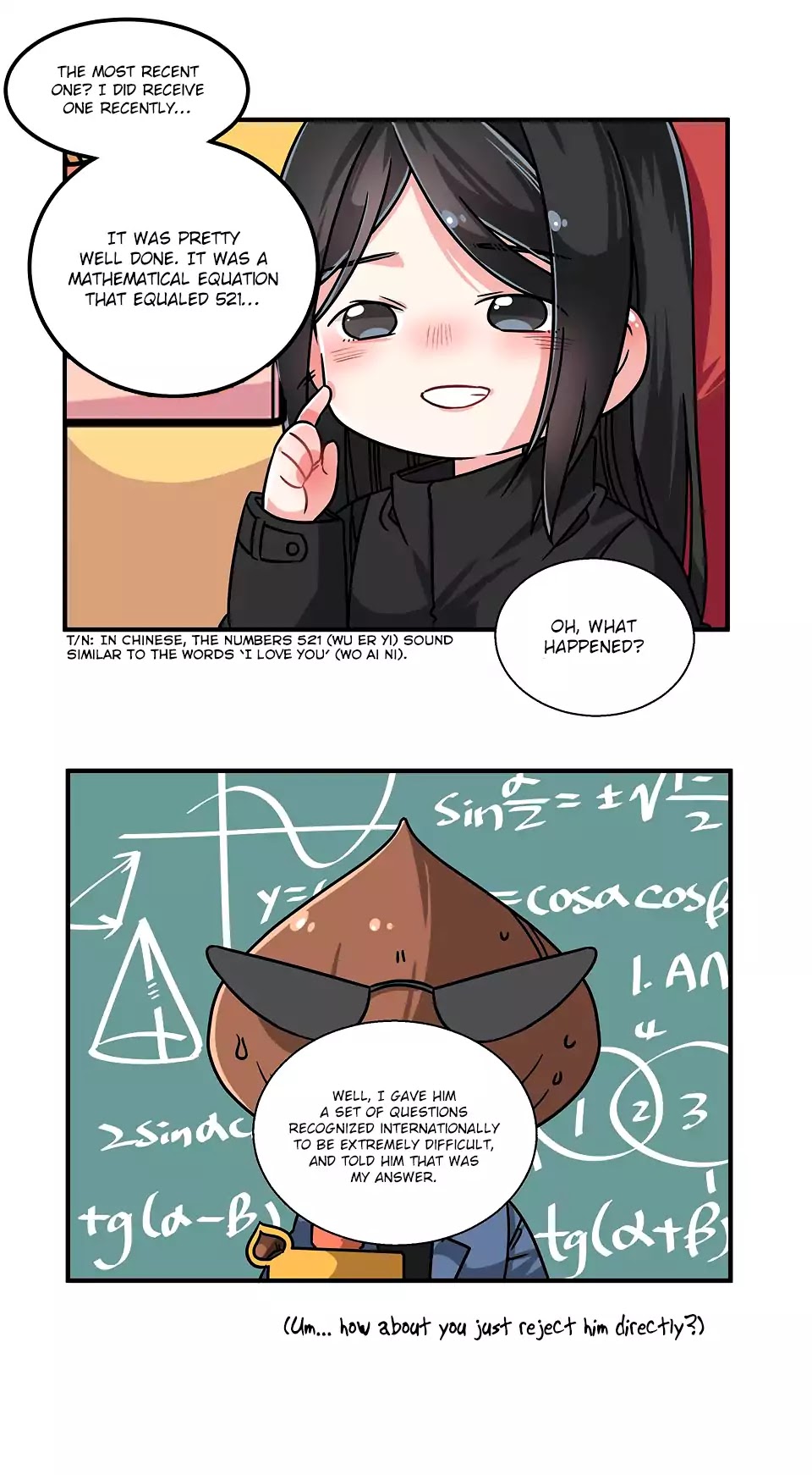 Even Lunatics Need Love Chapter 0 page 12 - Chapter 0: Prologue: Interview Time~