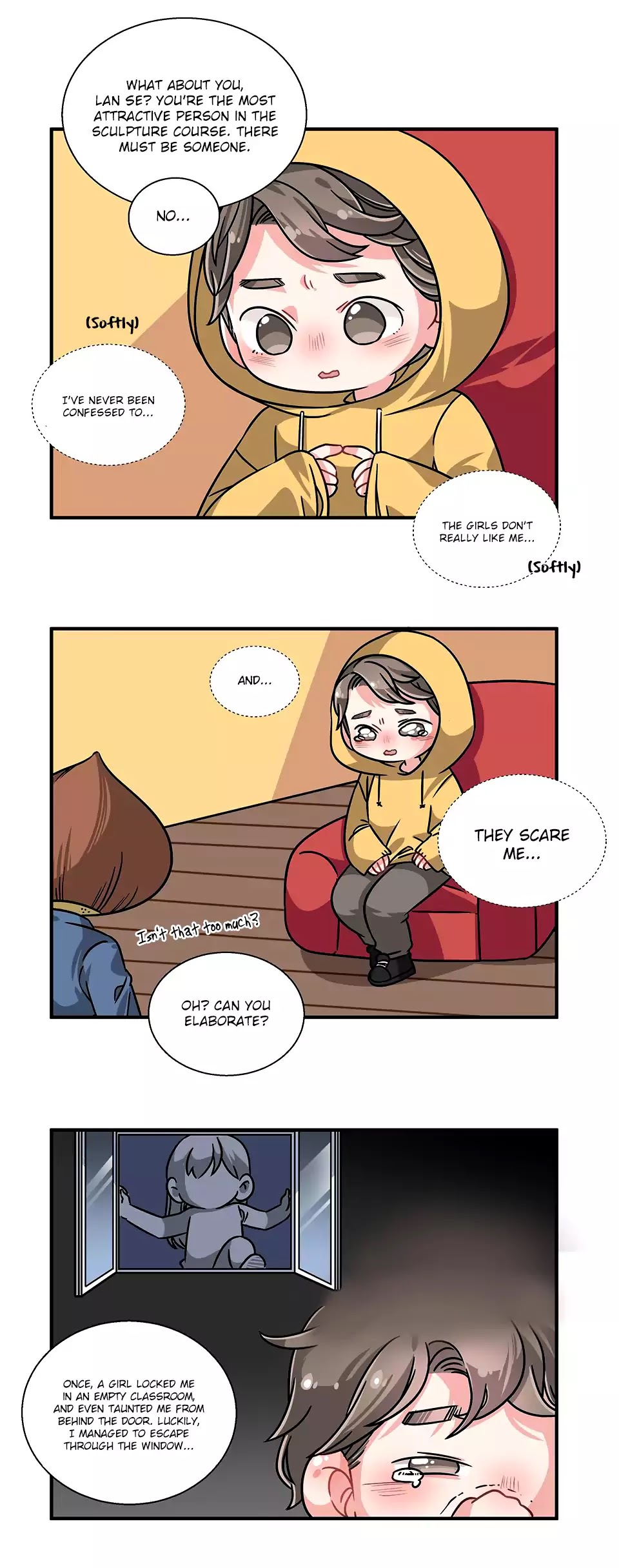 Even Lunatics Need Love Chapter 0 page 13 - Chapter 0: Prologue: Interview Time~