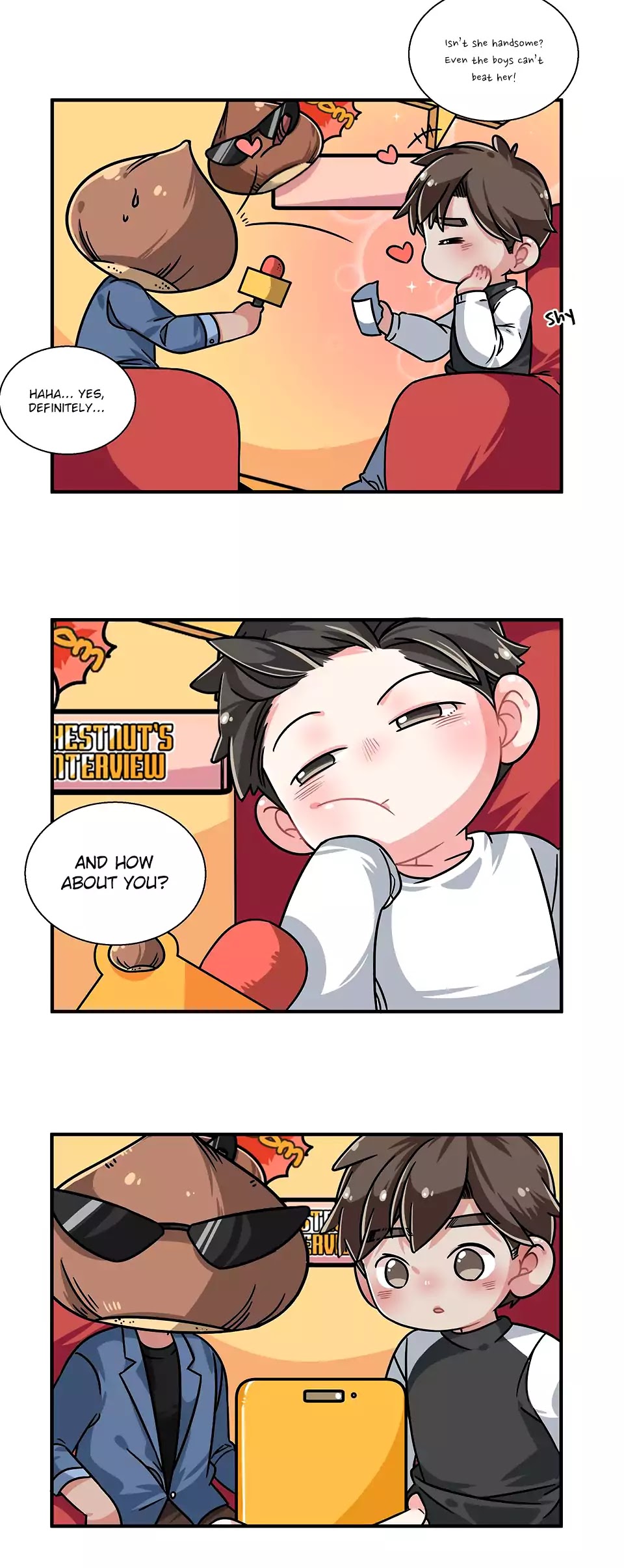 Even Lunatics Need Love Chapter 0 page 5 - Chapter 0: Prologue: Interview Time~