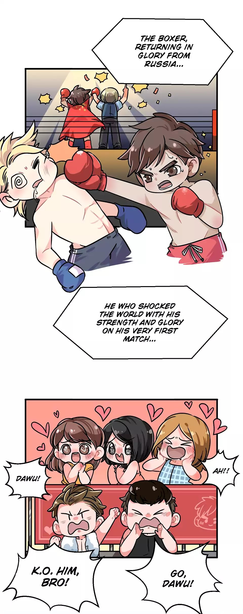 Even Lunatics Need Love Chapter 1 page 6 - Chapter 1: The Missing Wrestler