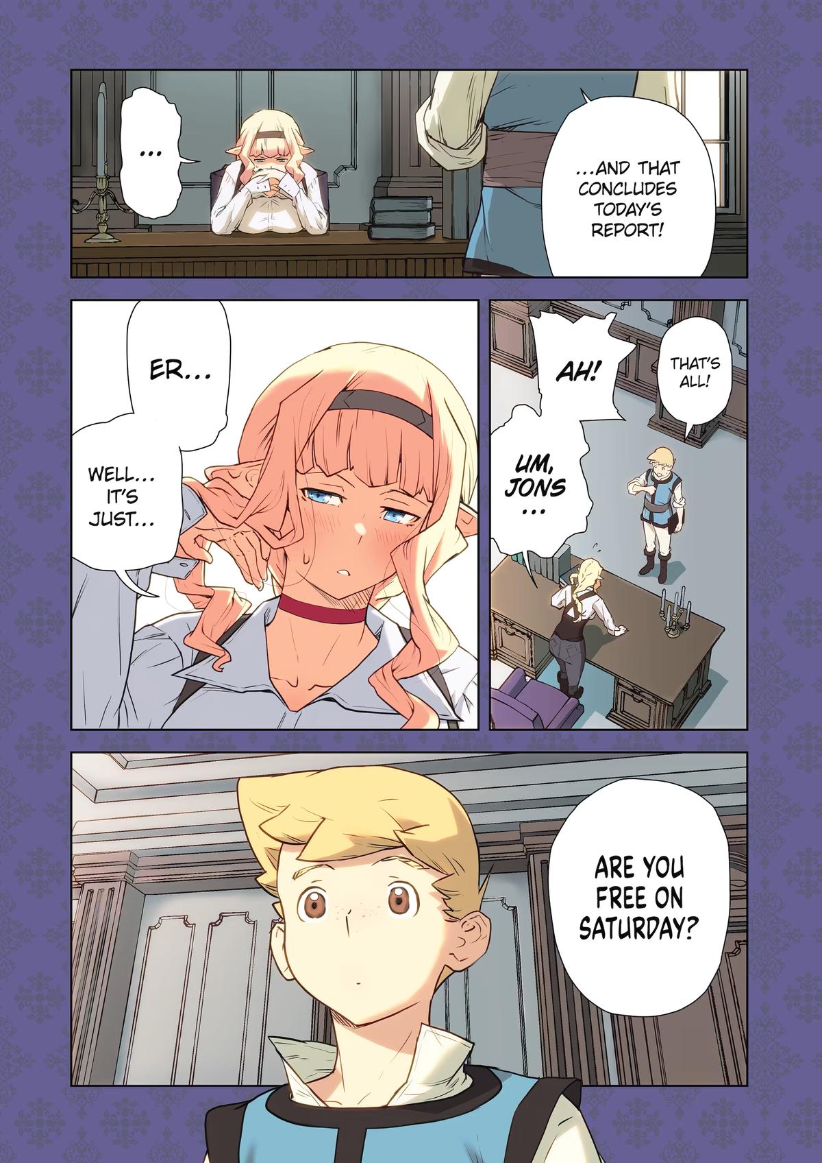 Even the Elf Captain Wants to be a Maiden Chapter 13 page 1 - Chapter 13