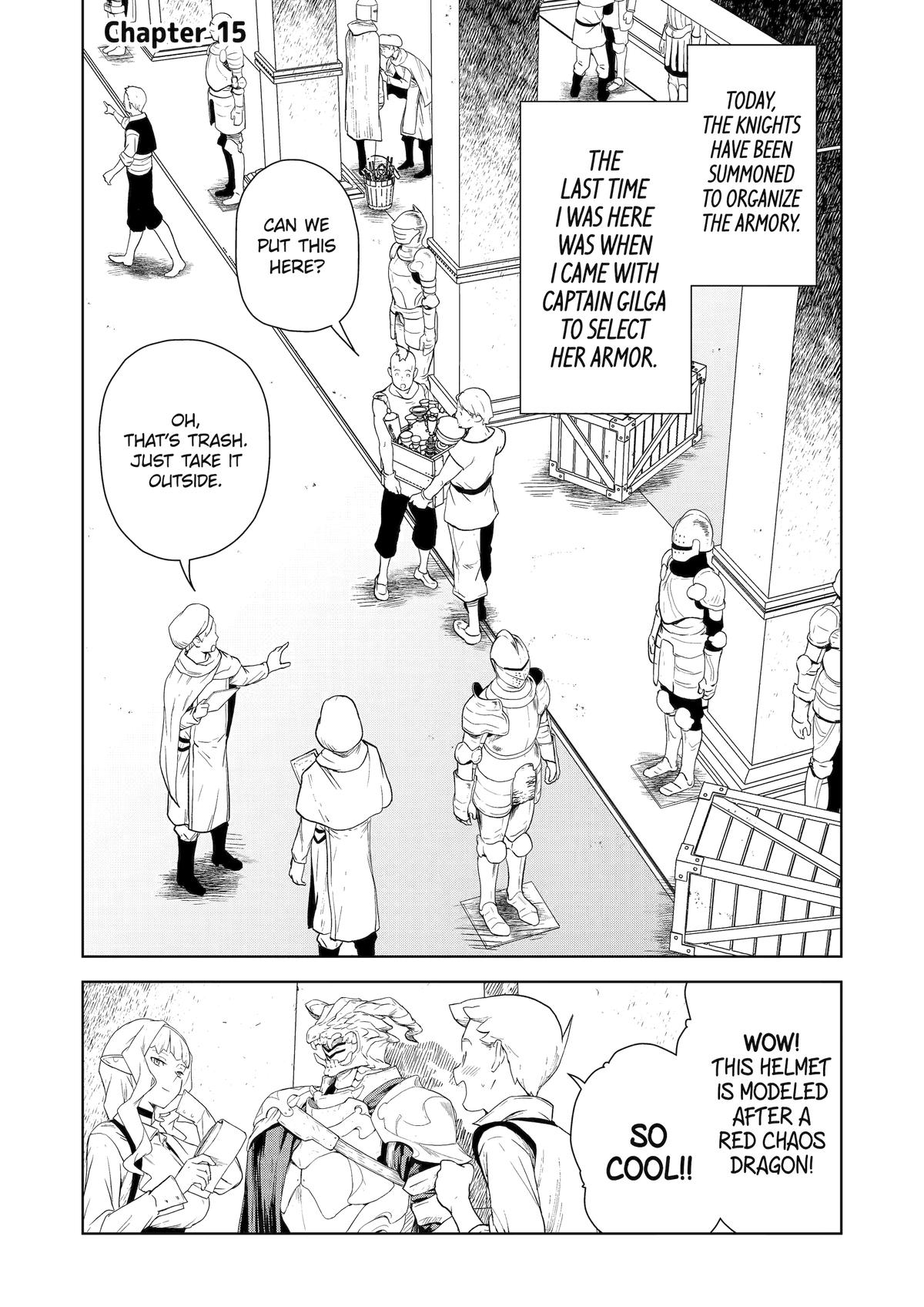 Even the Elf Captain Wants to be a Maiden Chapter 15 page 1 - Chapter 15