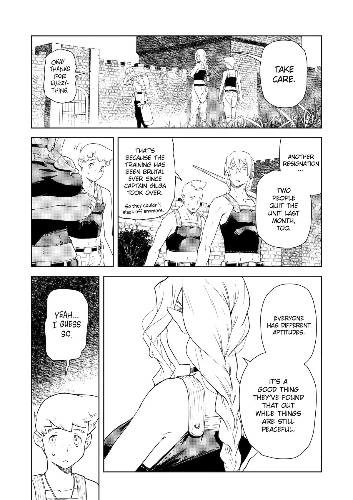 Even the Elf Captain Wants to be a Maiden Chapter 18 page 1 - Chapter 18