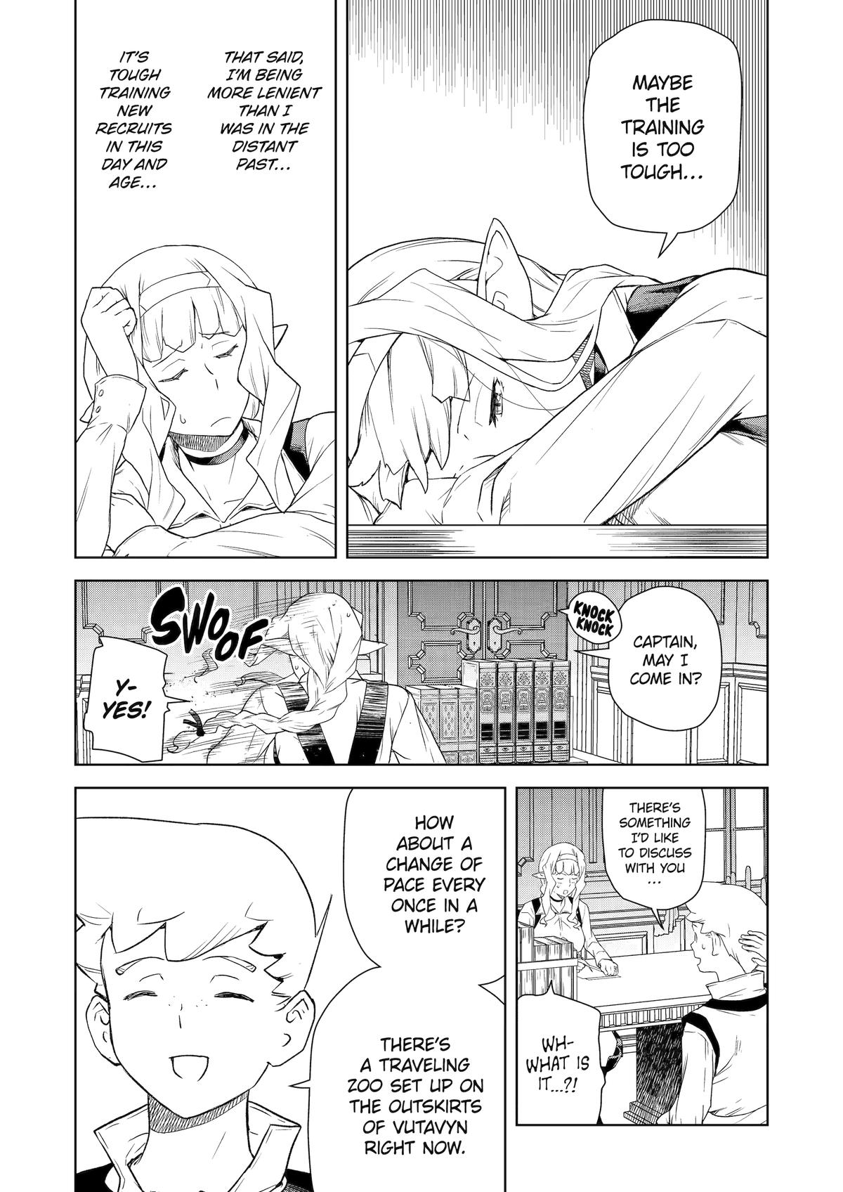 Even the Elf Captain Wants to be a Maiden Chapter 18 page 3 - Chapter 18
