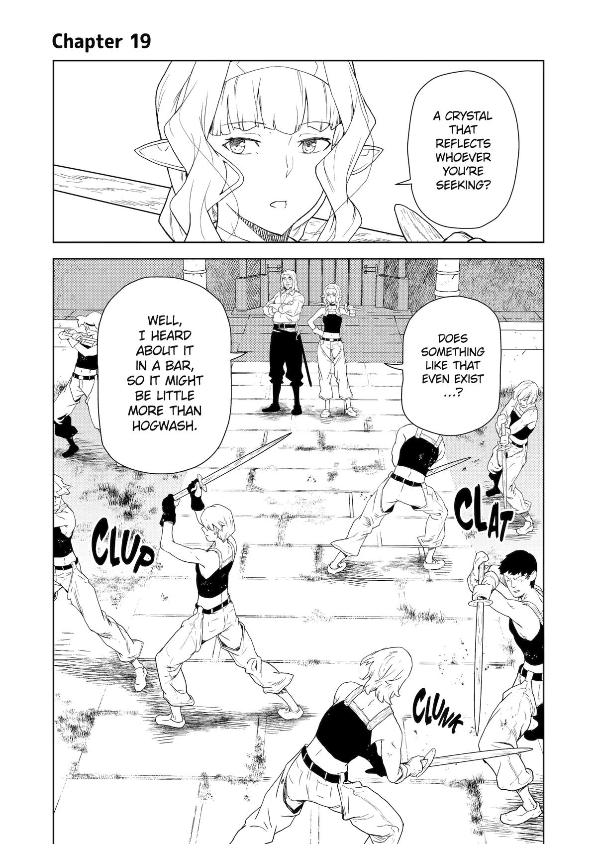 Even the Elf Captain Wants to be a Maiden Chapter 19 page 1 - Chapter 19