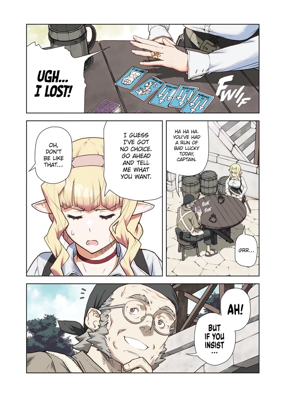 Even the Elf Captain Wants to be a Maiden Chapter 22 page 1 - Chapter 22