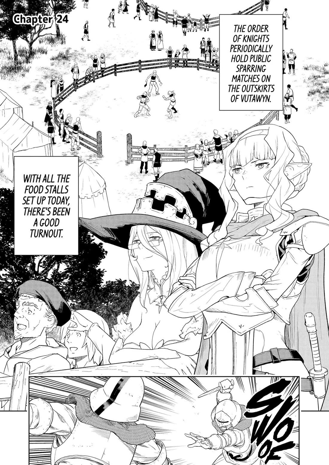 Even the Elf Captain Wants to be a Maiden Chapter 24 page 1 - Chapter 24