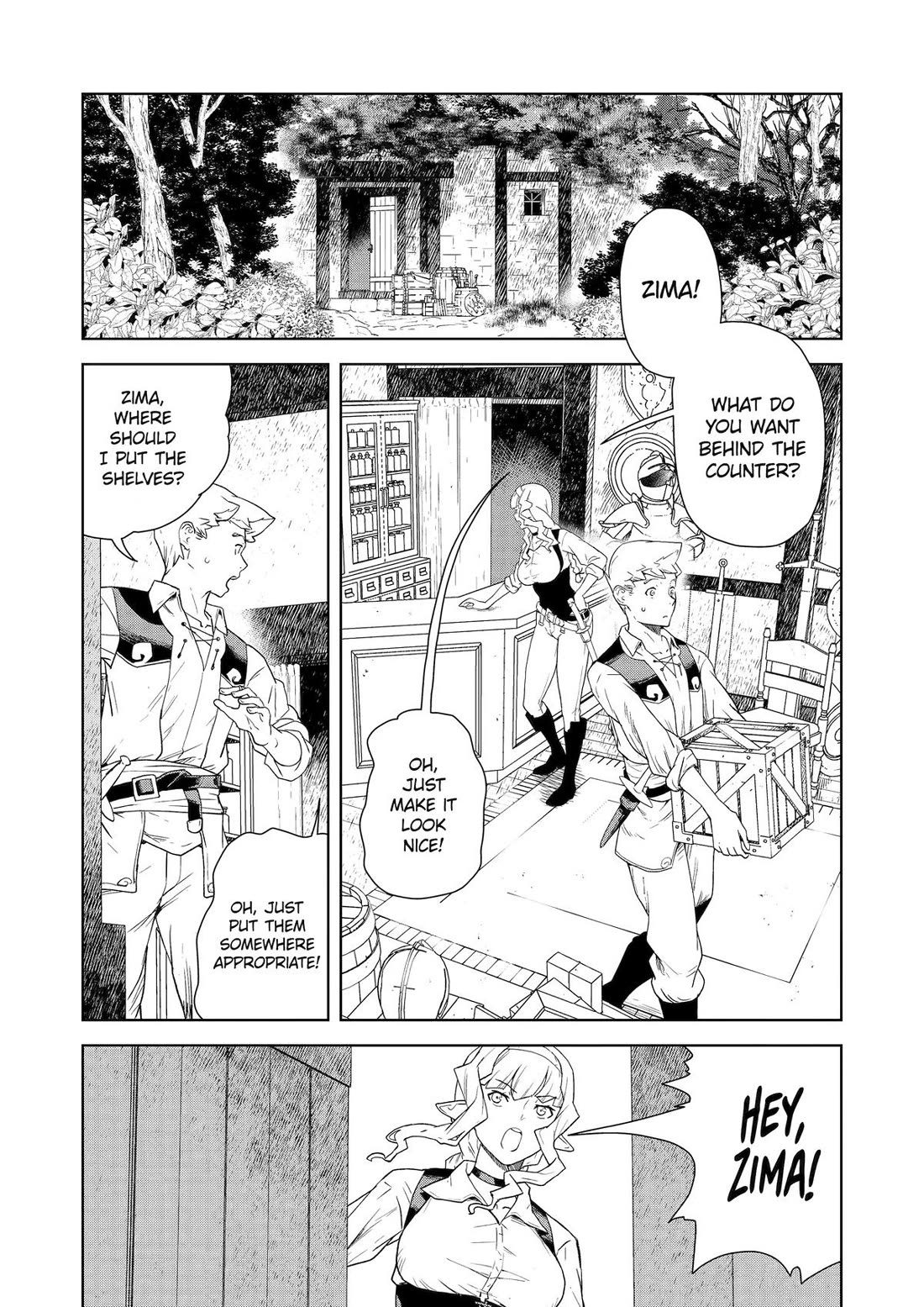 Even the Elf Captain Wants to be a Maiden Chapter 25 page 1 - Chapter 25
