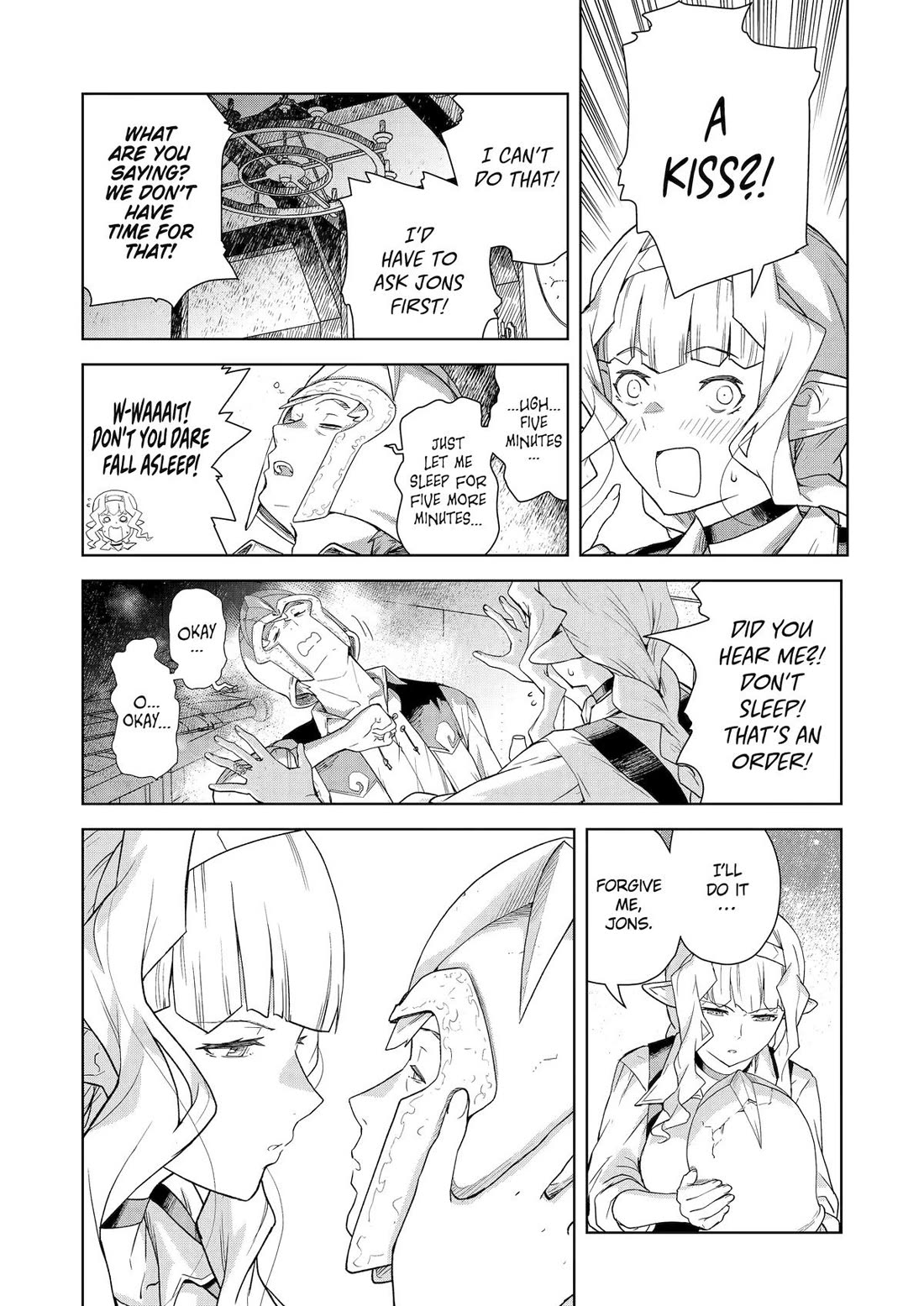 Even the Elf Captain Wants to be a Maiden Chapter 25 page 10 - Chapter 25