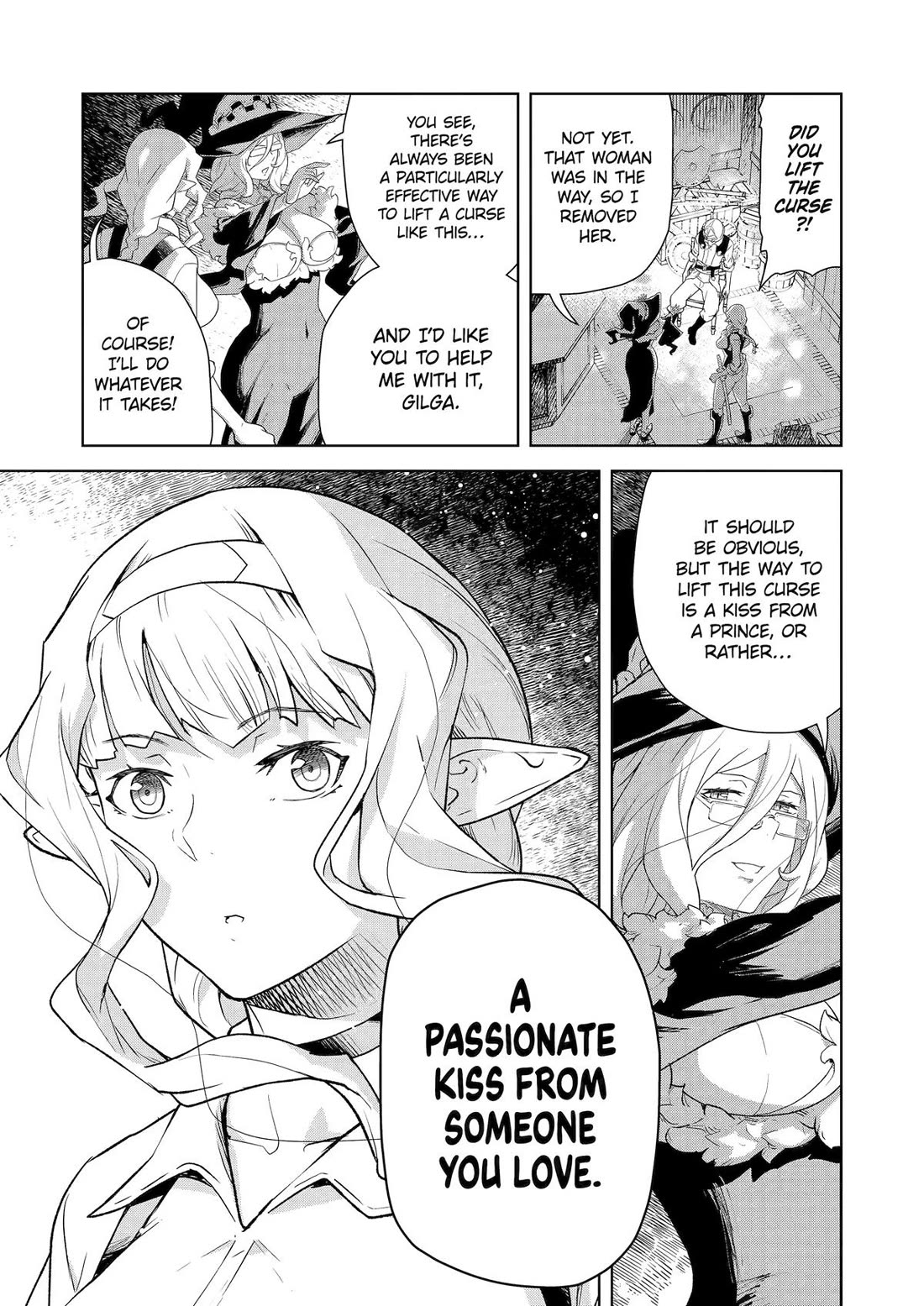 Even the Elf Captain Wants to be a Maiden Chapter 25 page 9 - Chapter 25