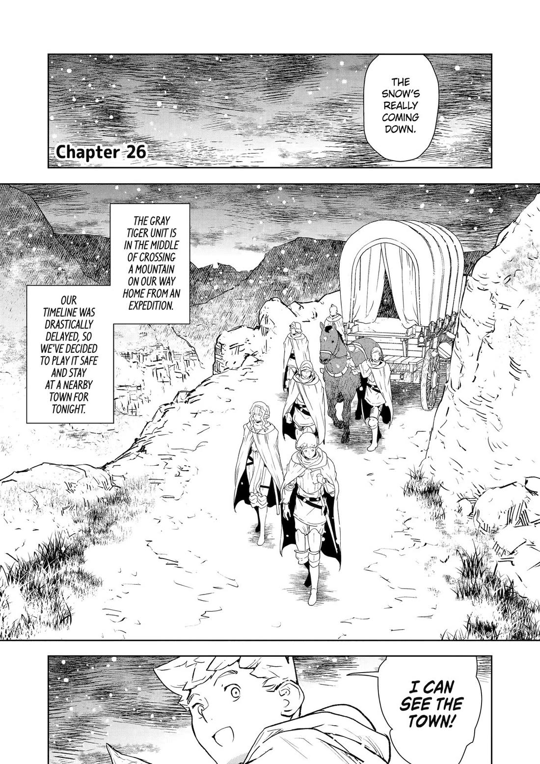 Even the Elf Captain Wants to be a Maiden Chapter 26 page 1 - Chapter 26