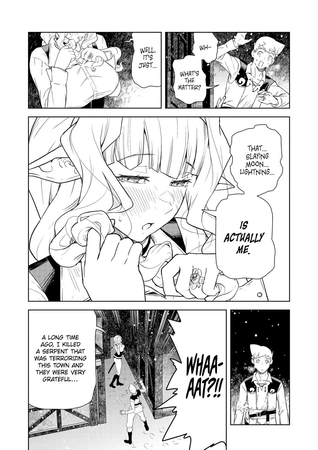 Even the Elf Captain Wants to be a Maiden Chapter 26 page 13 - Chapter 26