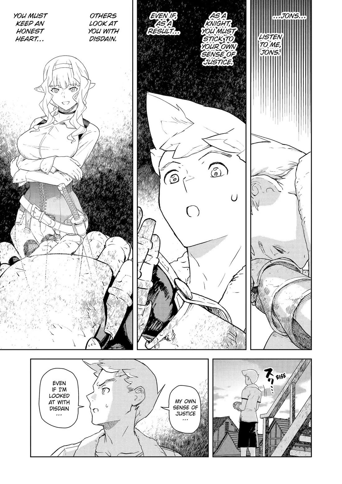 Even the Elf Captain Wants to be a Maiden Chapter 27 page 11 - Chapter 27
