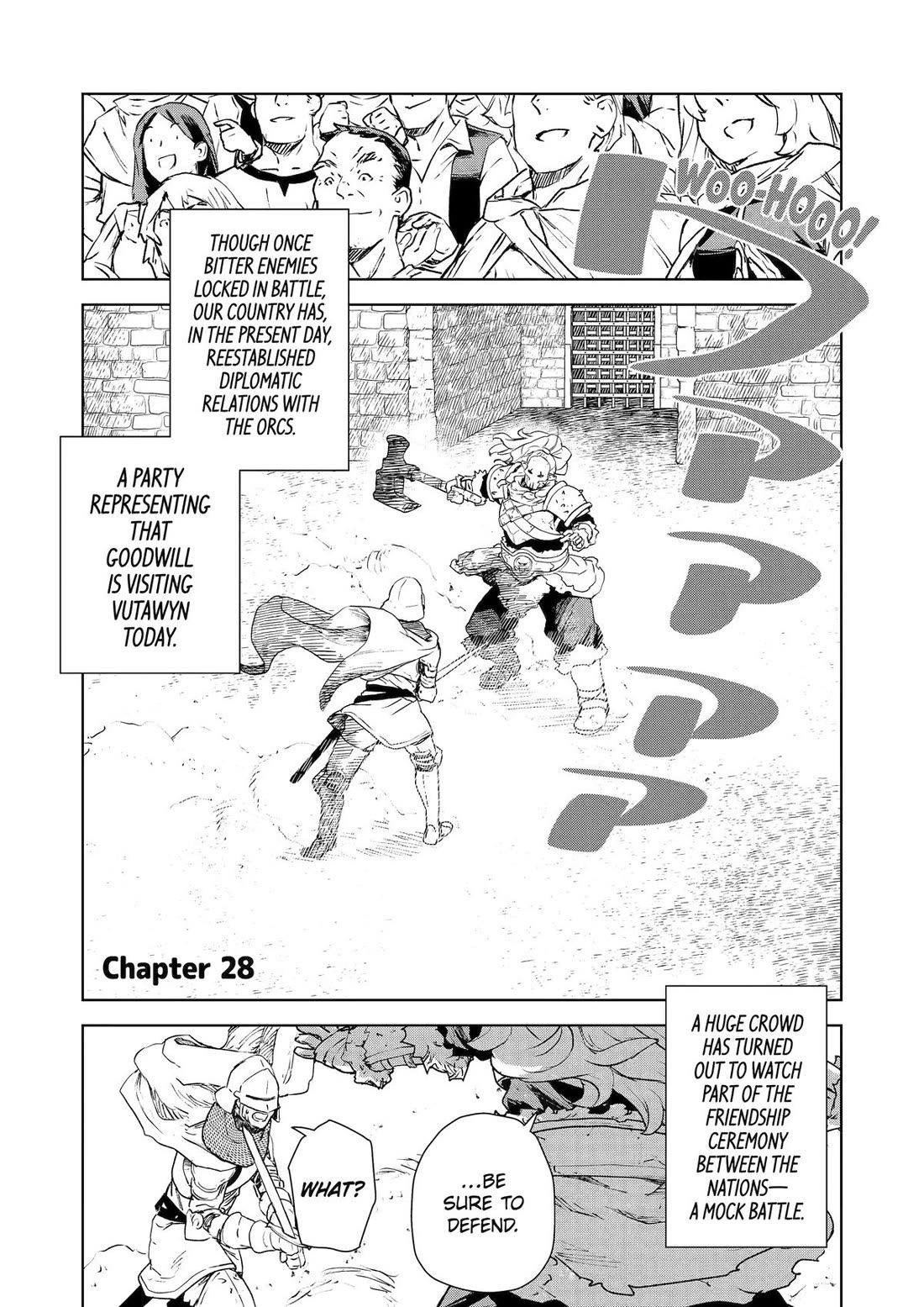 Even the Elf Captain Wants to be a Maiden Chapter 28 page 1 - Chapter 28