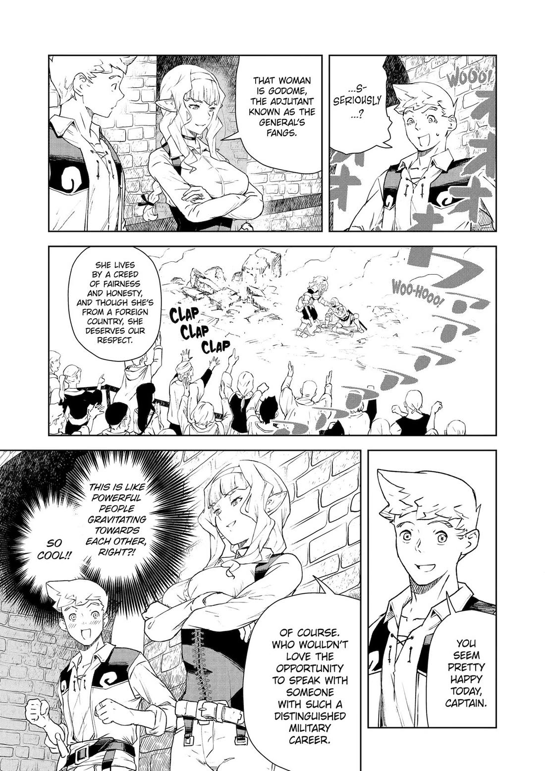 Even the Elf Captain Wants to be a Maiden Chapter 28 page 3 - Chapter 28