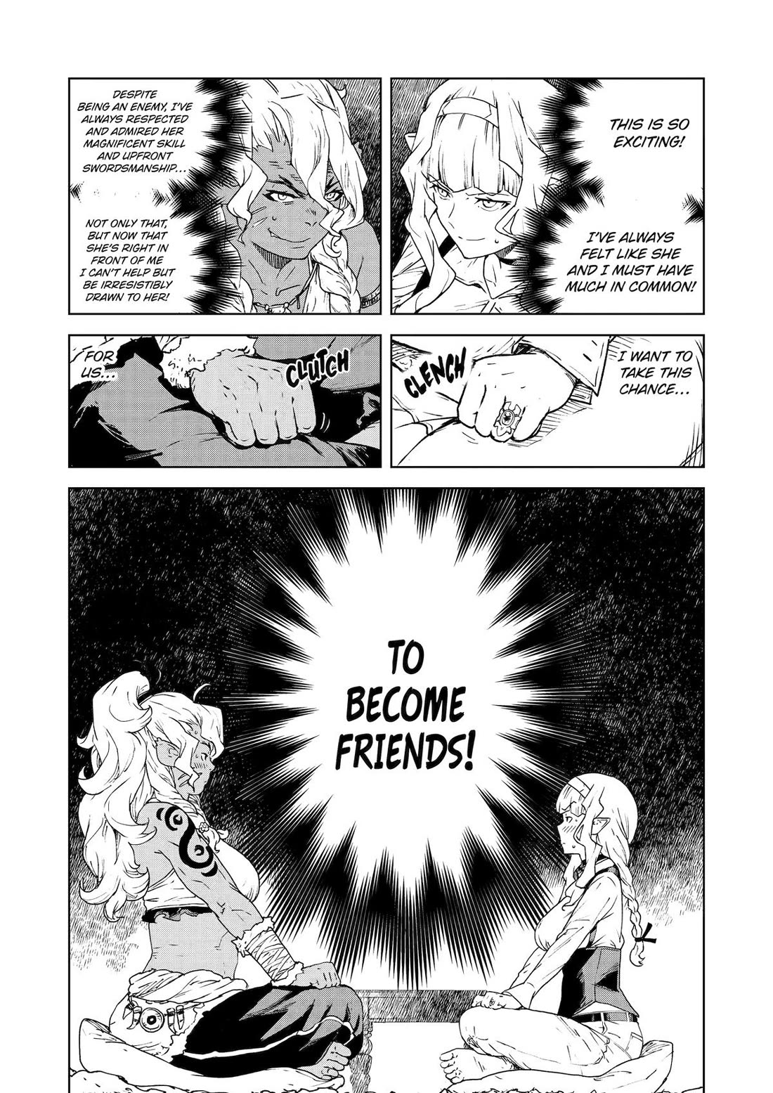 Even the Elf Captain Wants to be a Maiden Chapter 28 page 6 - Chapter 28