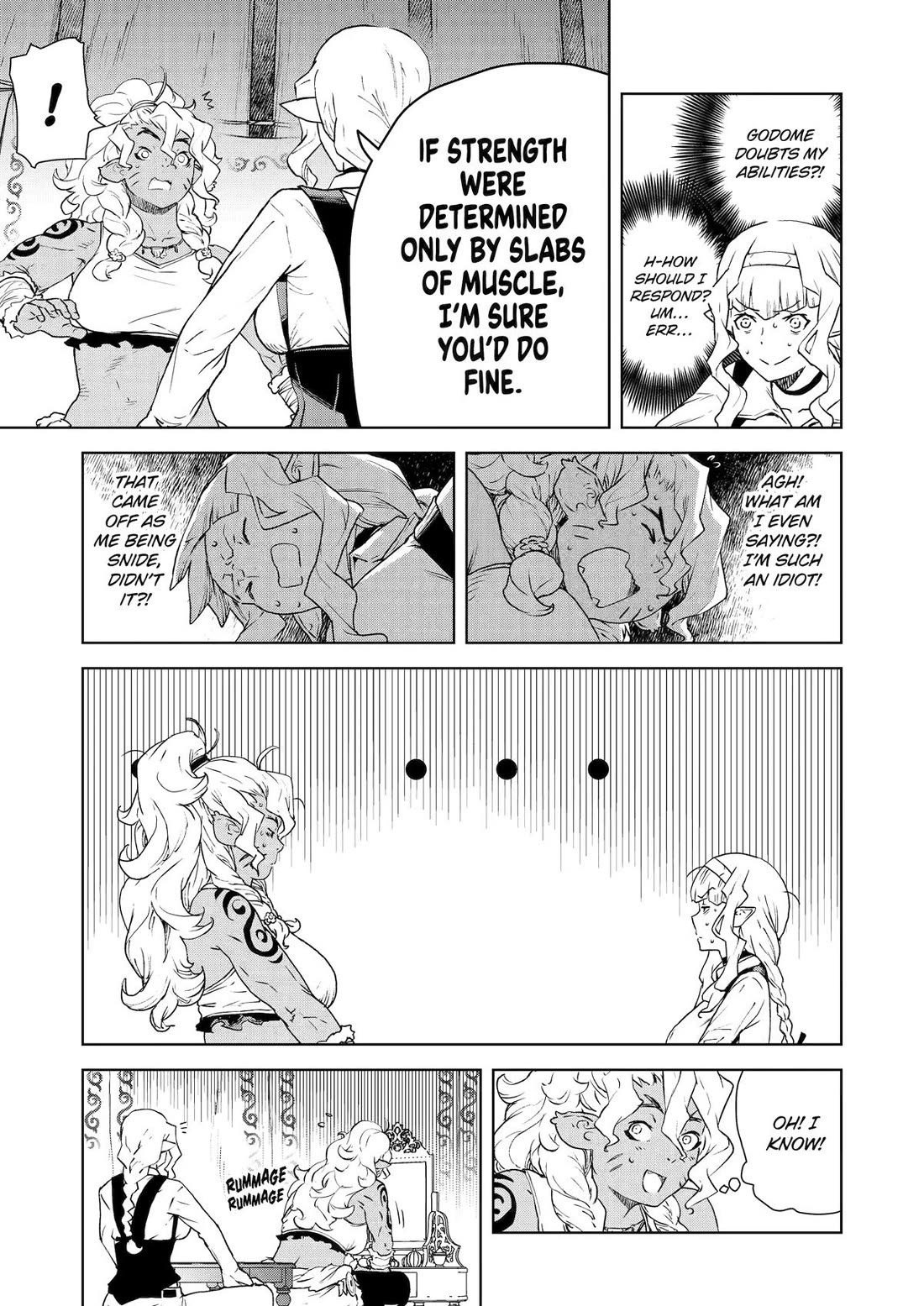 Even the Elf Captain Wants to be a Maiden Chapter 28 page 9 - Chapter 28