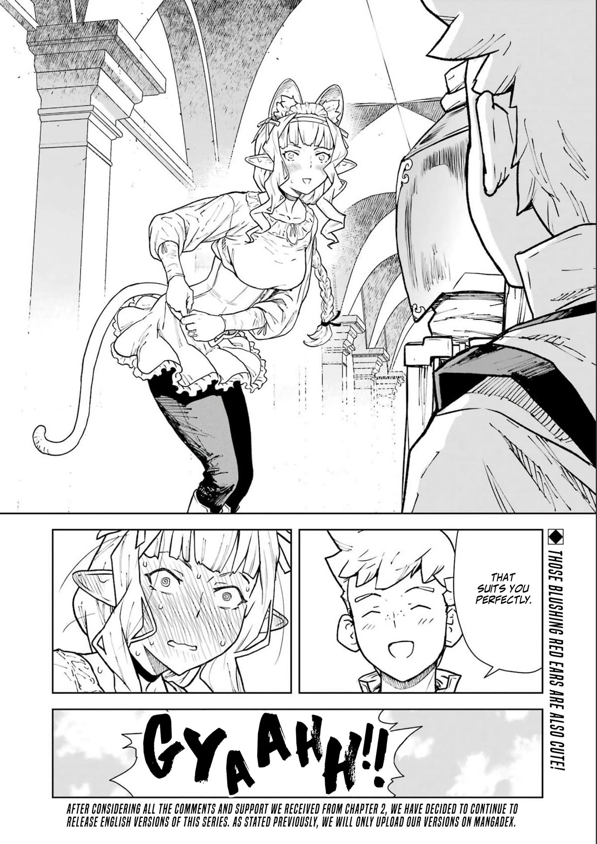 Even the Elf Captain Wants to be a Maiden Chapter 3 page 17 - Chapter 3