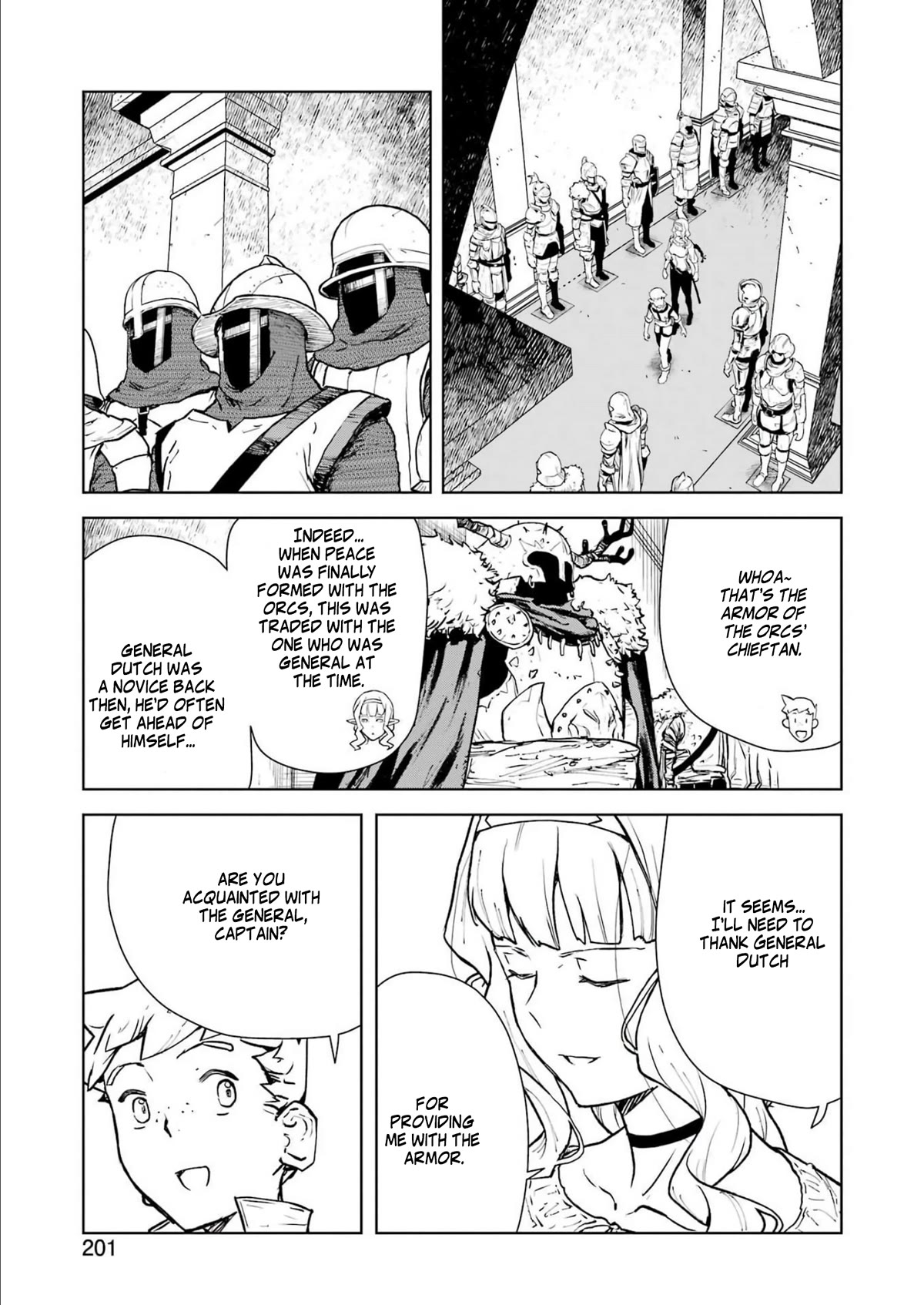 Even the Elf Captain Wants to be a Maiden Chapter 3 page 8 - Chapter 3