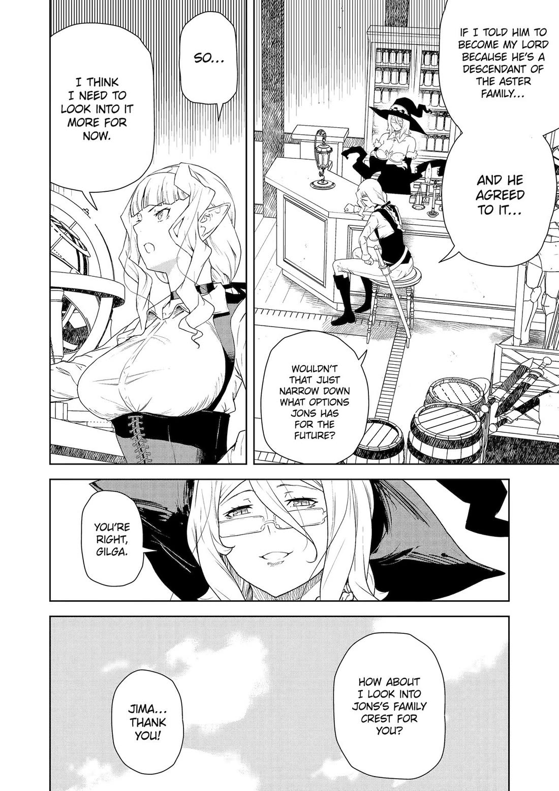 Even the Elf Captain Wants to be a Maiden Chapter 30 page 10 - Chapter 30