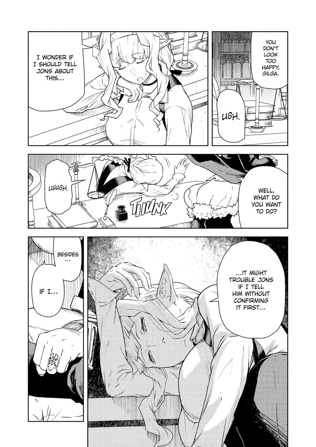 Even the Elf Captain Wants to be a Maiden Chapter 30 page 9 - Chapter 30