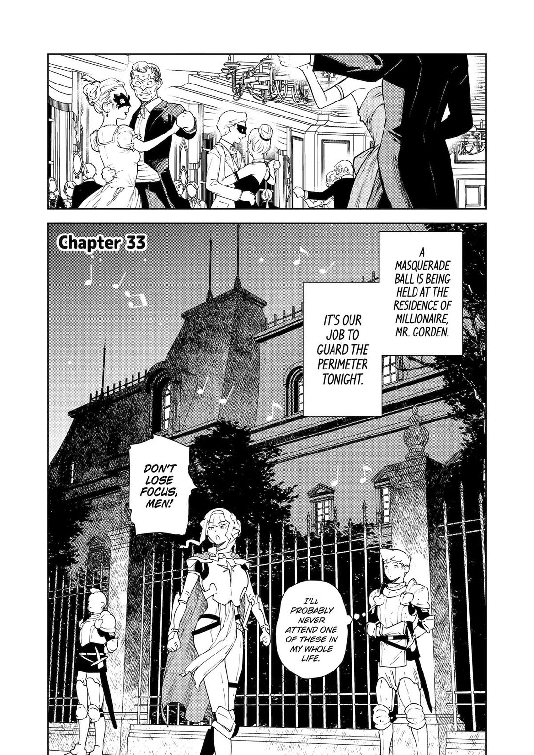 Even the Elf Captain Wants to be a Maiden Chapter 33 page 1 - Chapter 33