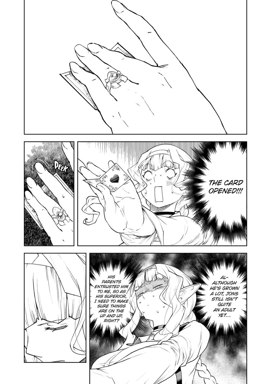 Even the Elf Captain Wants to be a Maiden Chapter 34 page 10 - Chapter 34