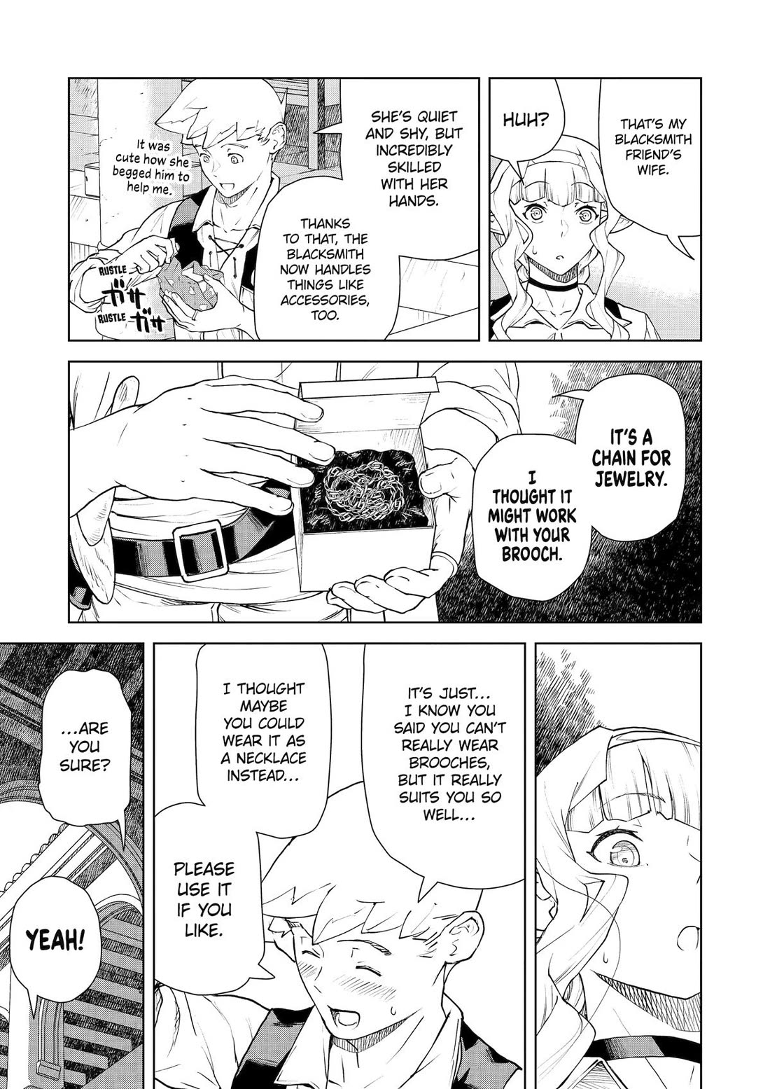 Even the Elf Captain Wants to be a Maiden Chapter 34 page 13 - Chapter 34