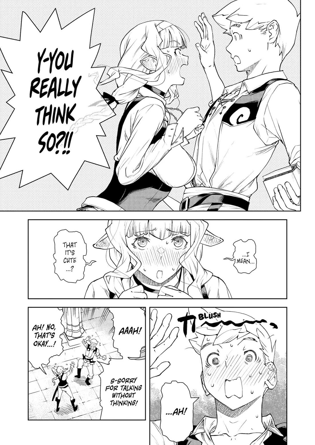 Even the Elf Captain Wants to be a Maiden Chapter 34 page 15 - Chapter 34