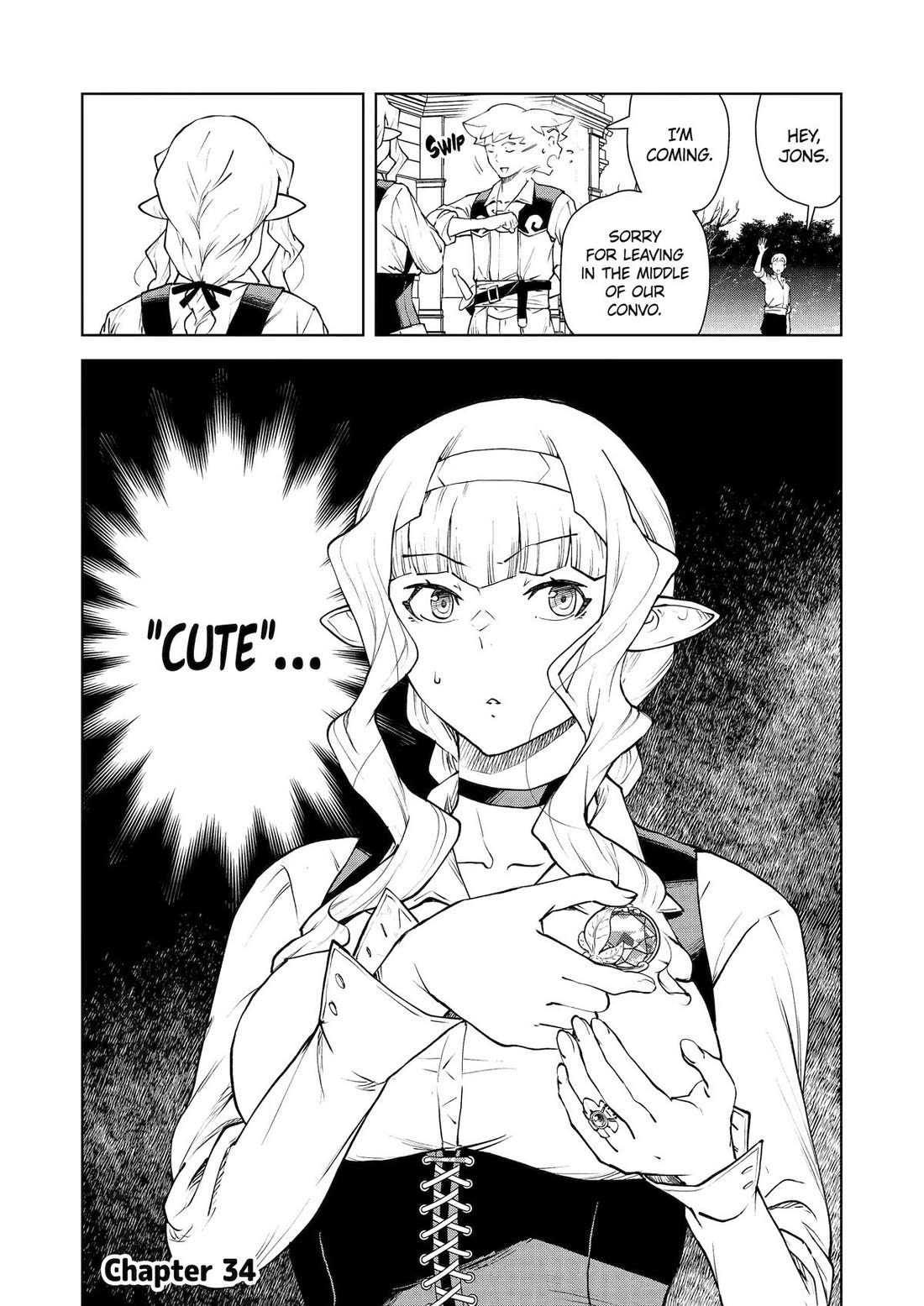 Even the Elf Captain Wants to be a Maiden Chapter 34 page 2 - Chapter 34