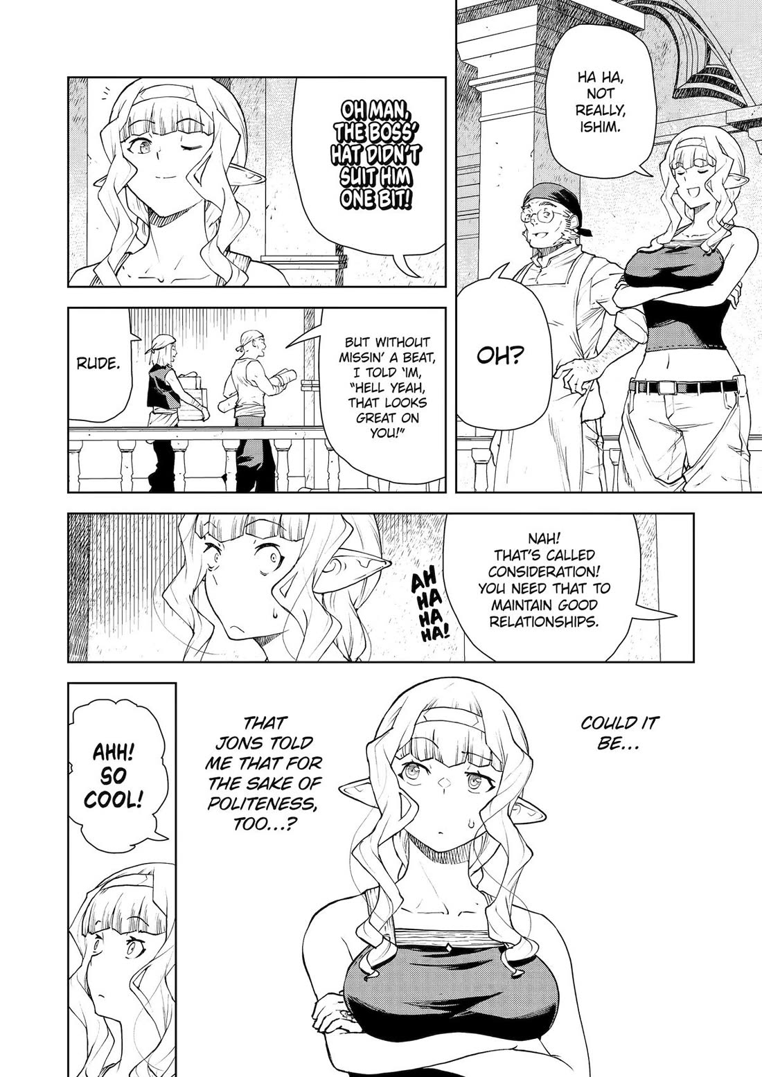 Even the Elf Captain Wants to be a Maiden Chapter 34 page 4 - Chapter 34
