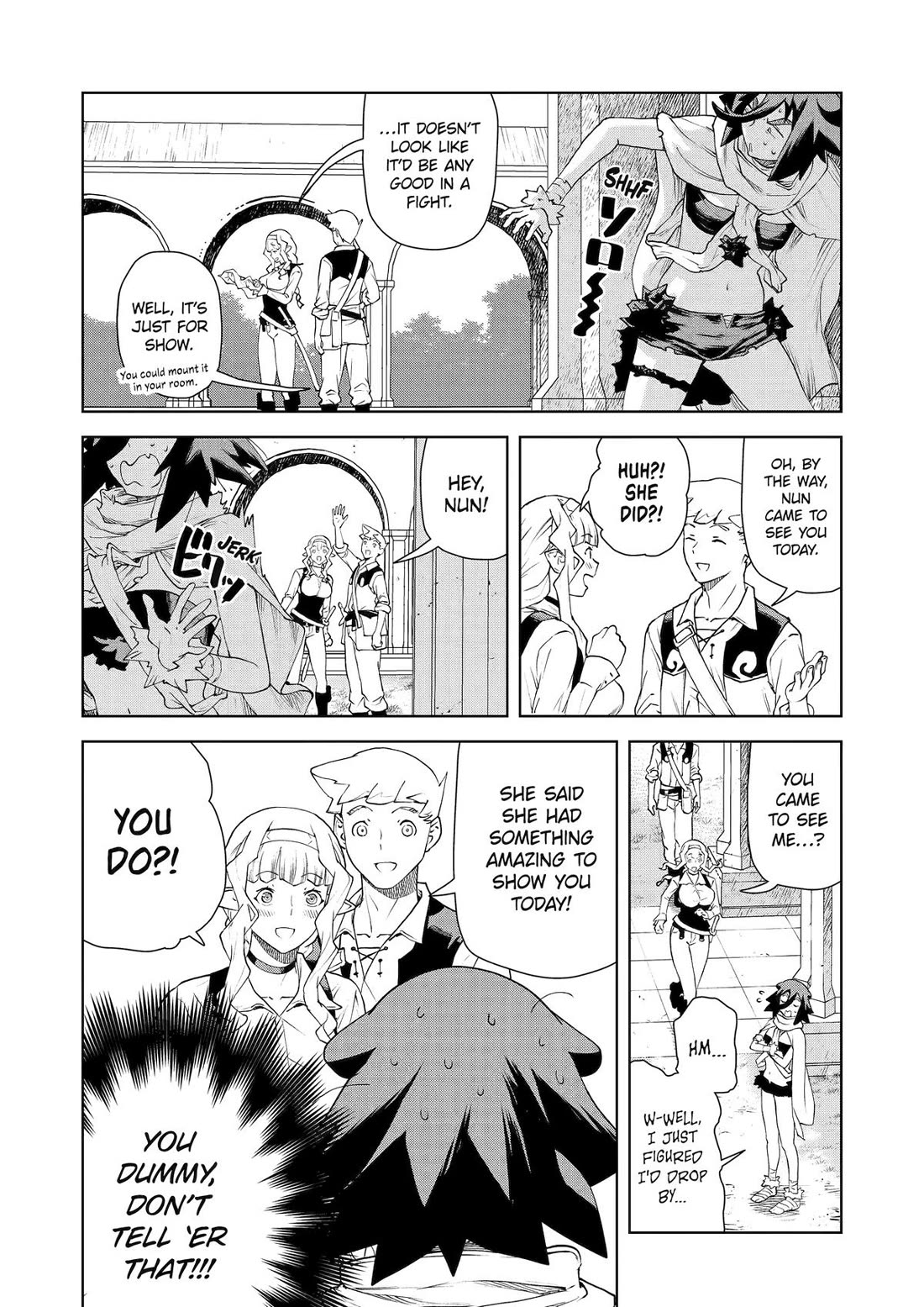 Even the Elf Captain Wants to be a Maiden Chapter 35 page 12 - Chapter 35